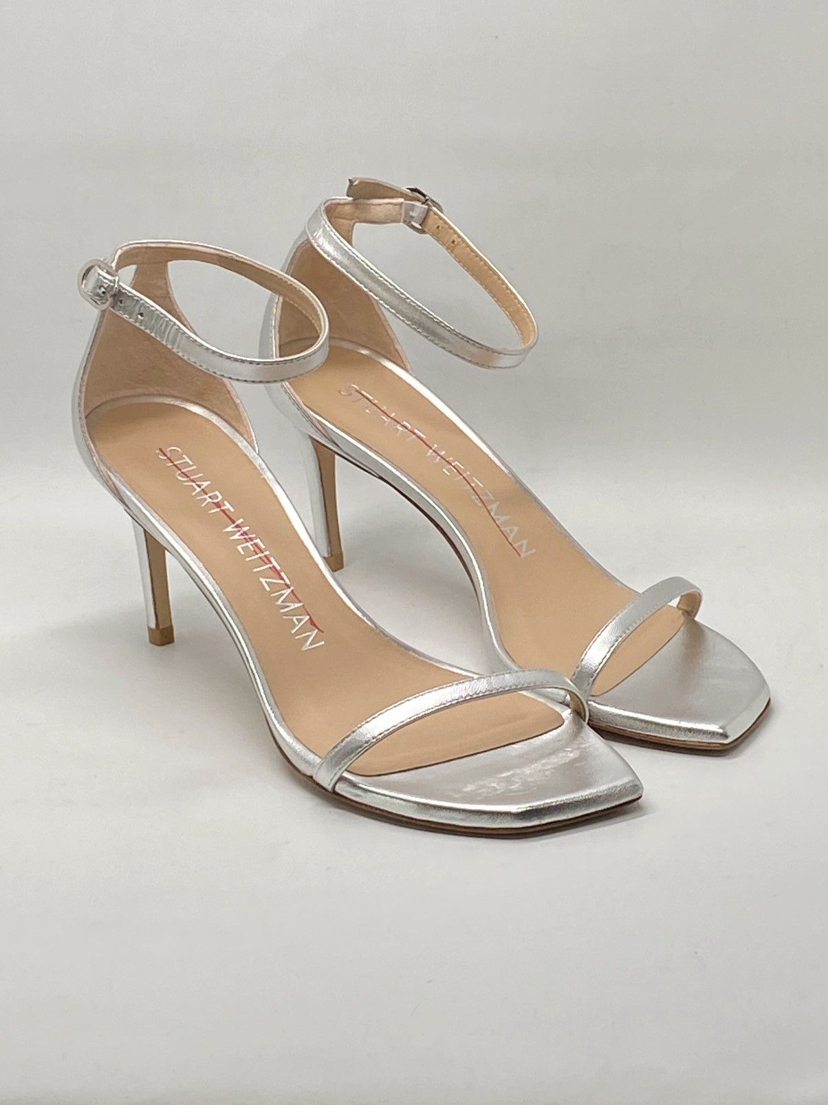 Stuart Weitzman Metallic Leather Sandals size 6.5