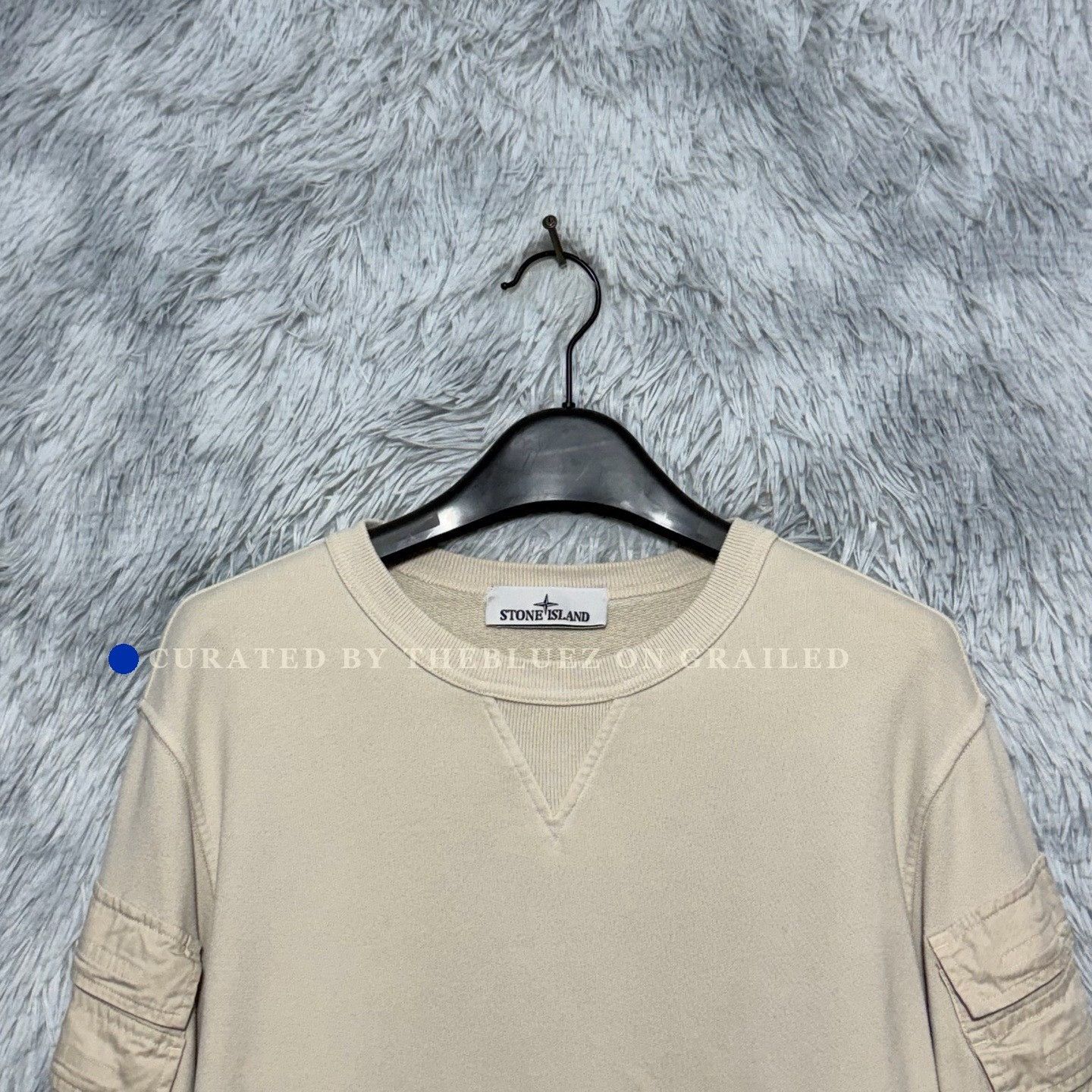 Stone Island Stone Island Crewneck Sweatshirt W/Arm Pocket Size US S / EU 44-46 / 1 - 3 Thumbnail