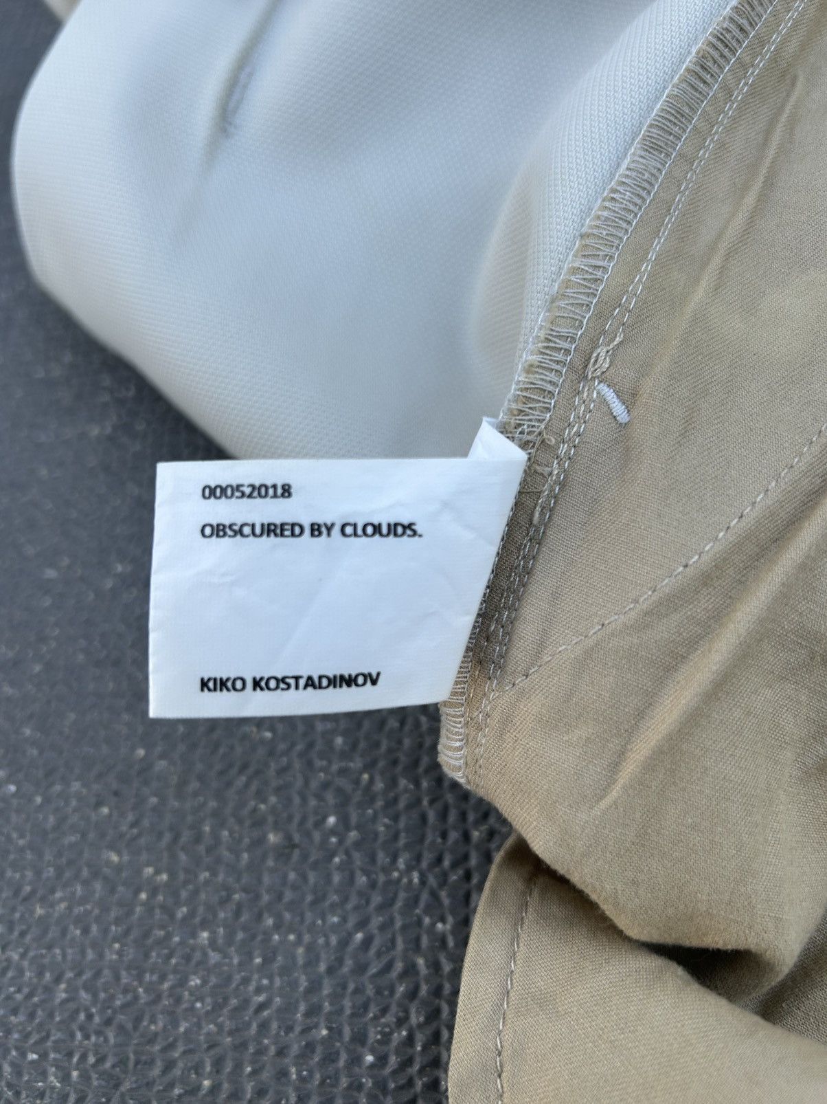 Kiko Kostadinov Kiko Kostadinov SS 18 Sand Triple Dart Articulated Trousers Size US 32 / EU 48 - 8 Thumbnail