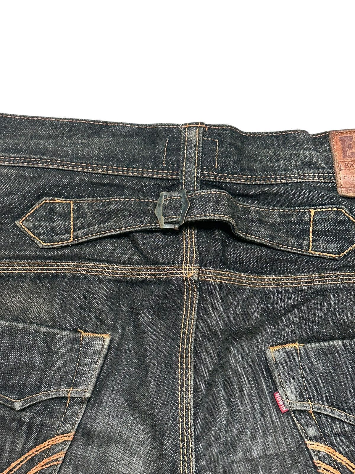 Edwin Edwin Exclusive Vintage Straight Leg Buckleback With Faded Size US 39 - 10 Thumbnail