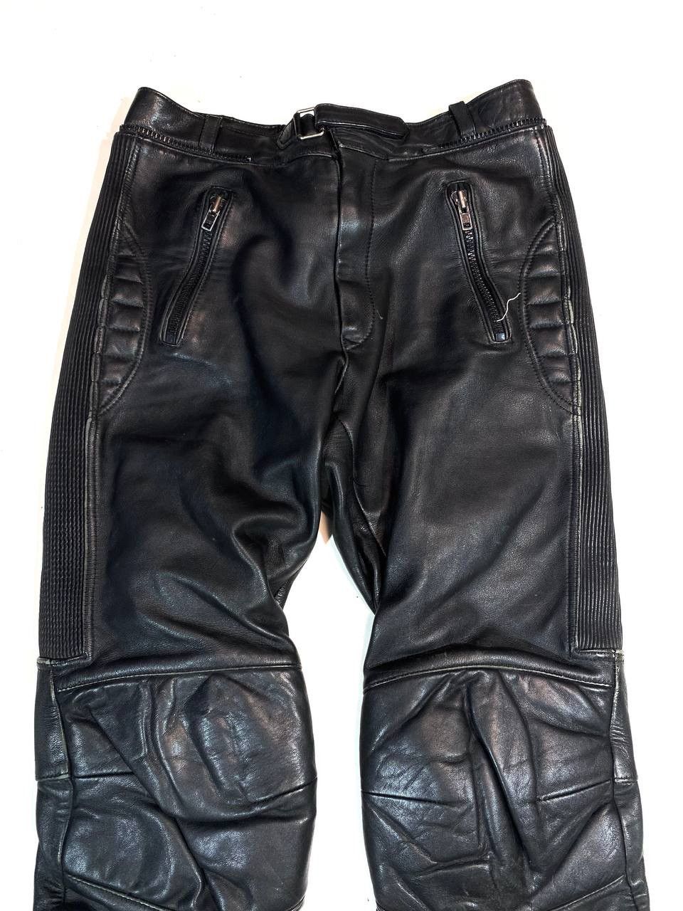 Leather × Vintage Leder Vintage Racing Moto Pants Size US 34 / EU 50 - 2 Thumbnail