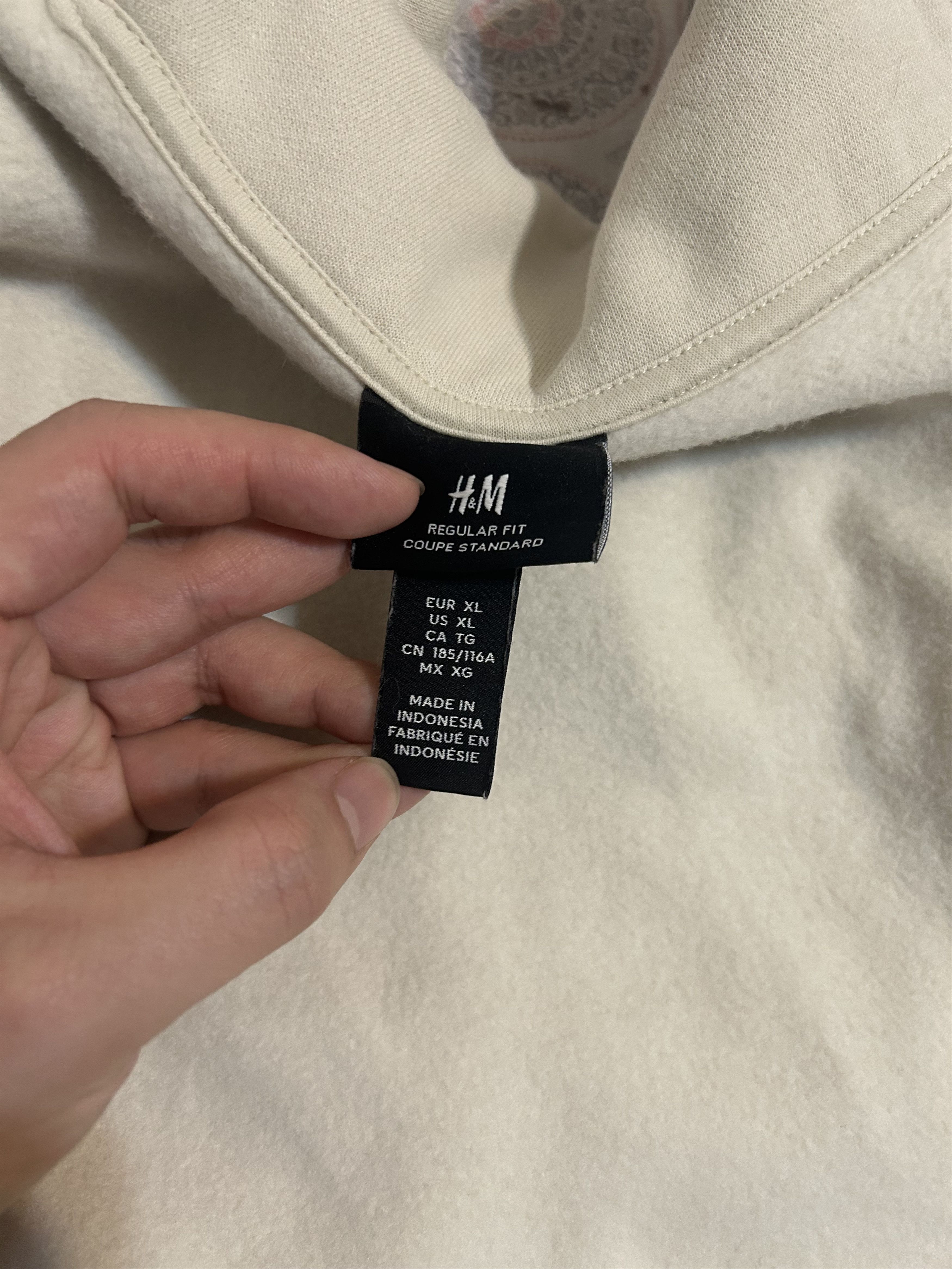 H&M H&M REGULAR FIT HALF-ZIP SWEATSHIRT Size US XL / EU 56 / 4 - 3 Thumbnail