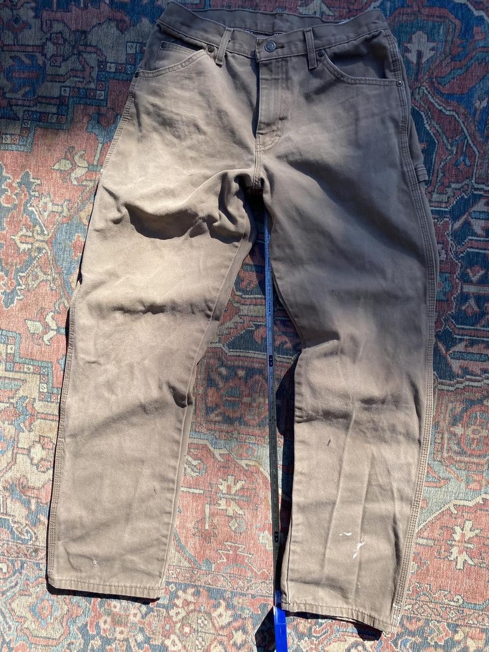 Dickies 2000s Dickies Carpenter Brown Straight Fit Skate Pants 30x32 Size US 30 / EU 46 - 1 Thumbnail