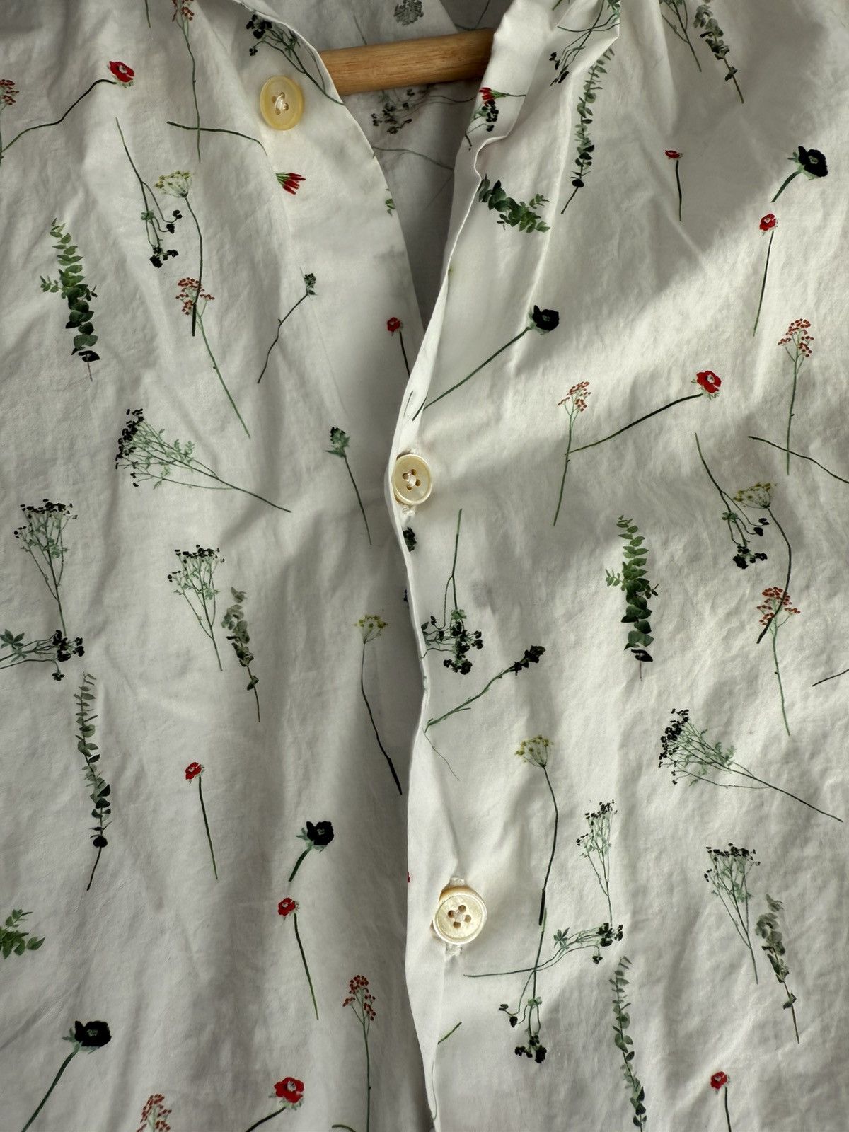 Paul Smith Paul Smith floral dress shirt Size US M / EU 48-50 / 2 - 4 Thumbnail