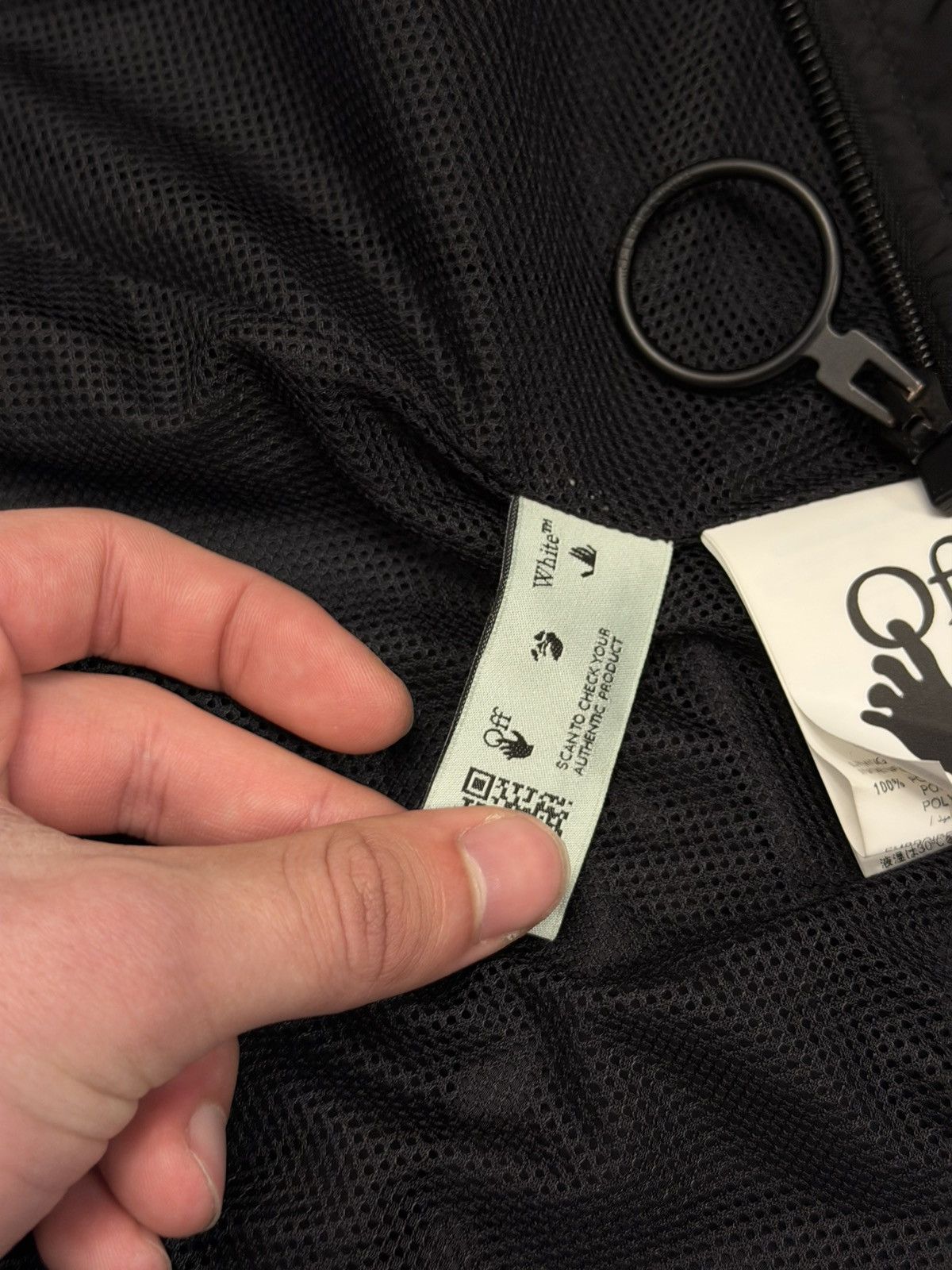 Off-White Off-white jacket with embroidered emblems Size US M / EU 48-50 / 2 - 6 Thumbnail