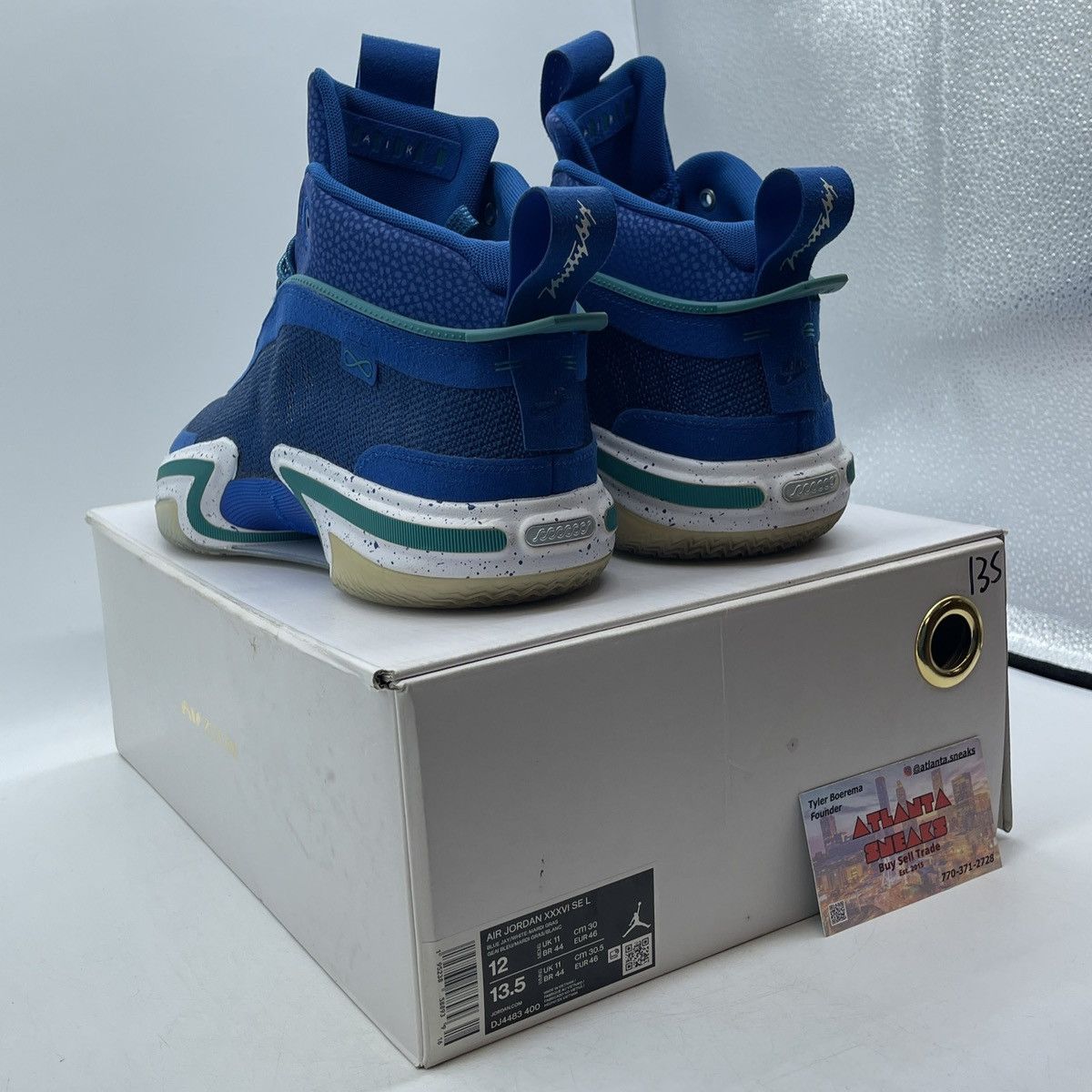 Jordan Brand Luca doncic x air Jordan 34 Slovenia Size US 12 / EU 45 - 4 Thumbnail