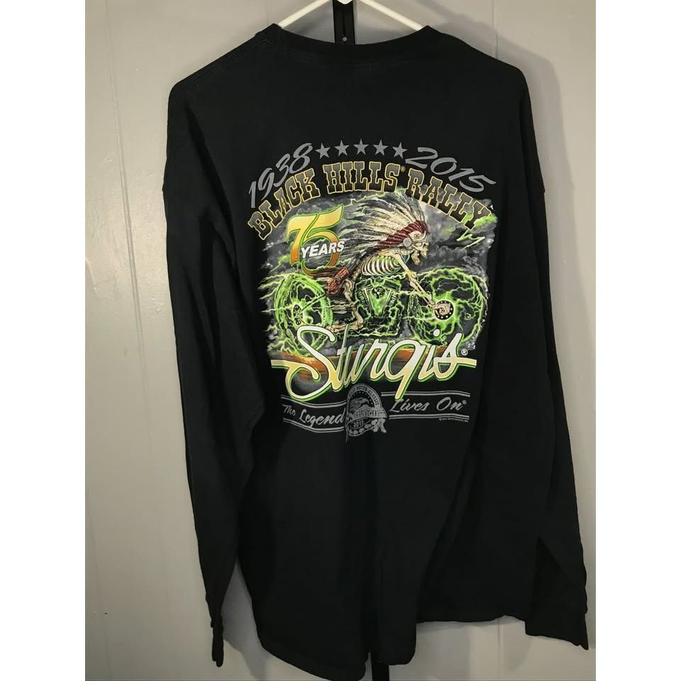 Other Sturgis 75th Anniversary Motorcycle Rally South Dakota Skele Size US XXL / EU 58 / 5 - 2 Thumbnail