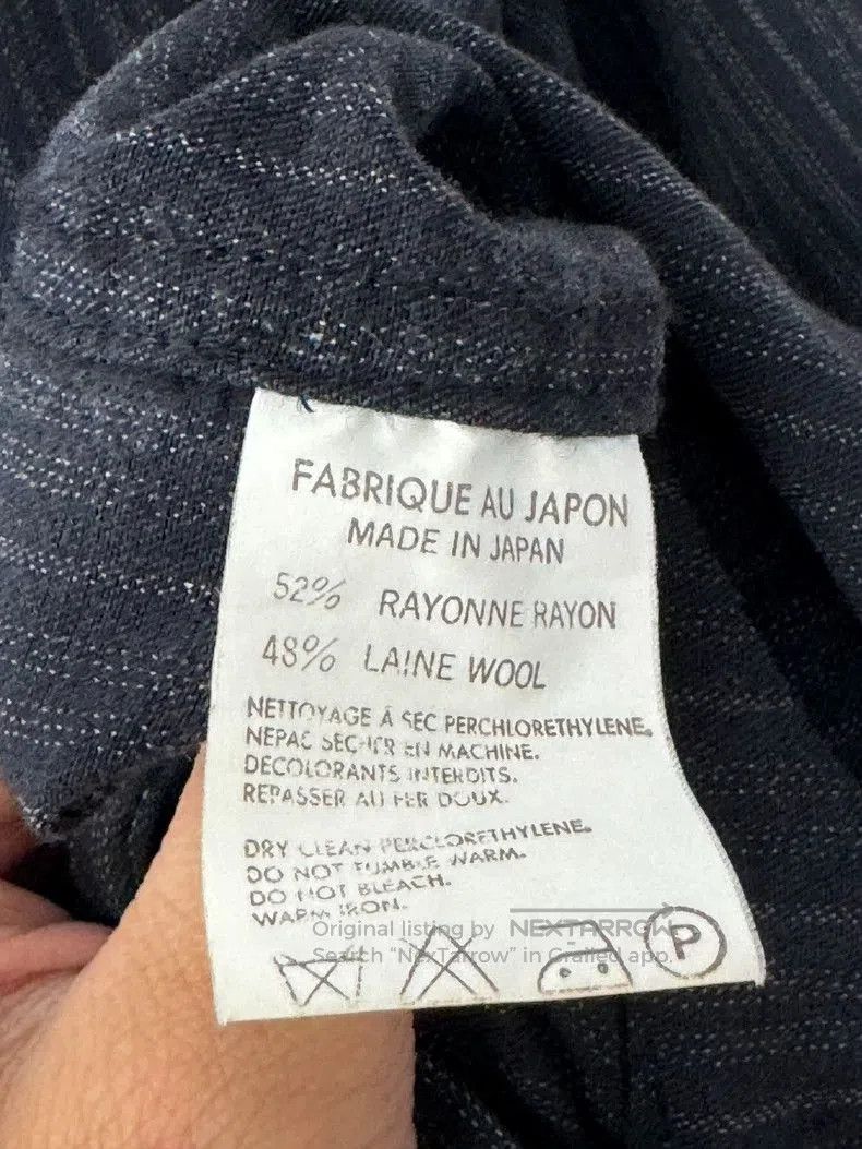 Yohji Yamamoto Yohji Yamamoto Y's Men Wool Shirt. Size US L / EU 52-54 / 3 - 5 Thumbnail