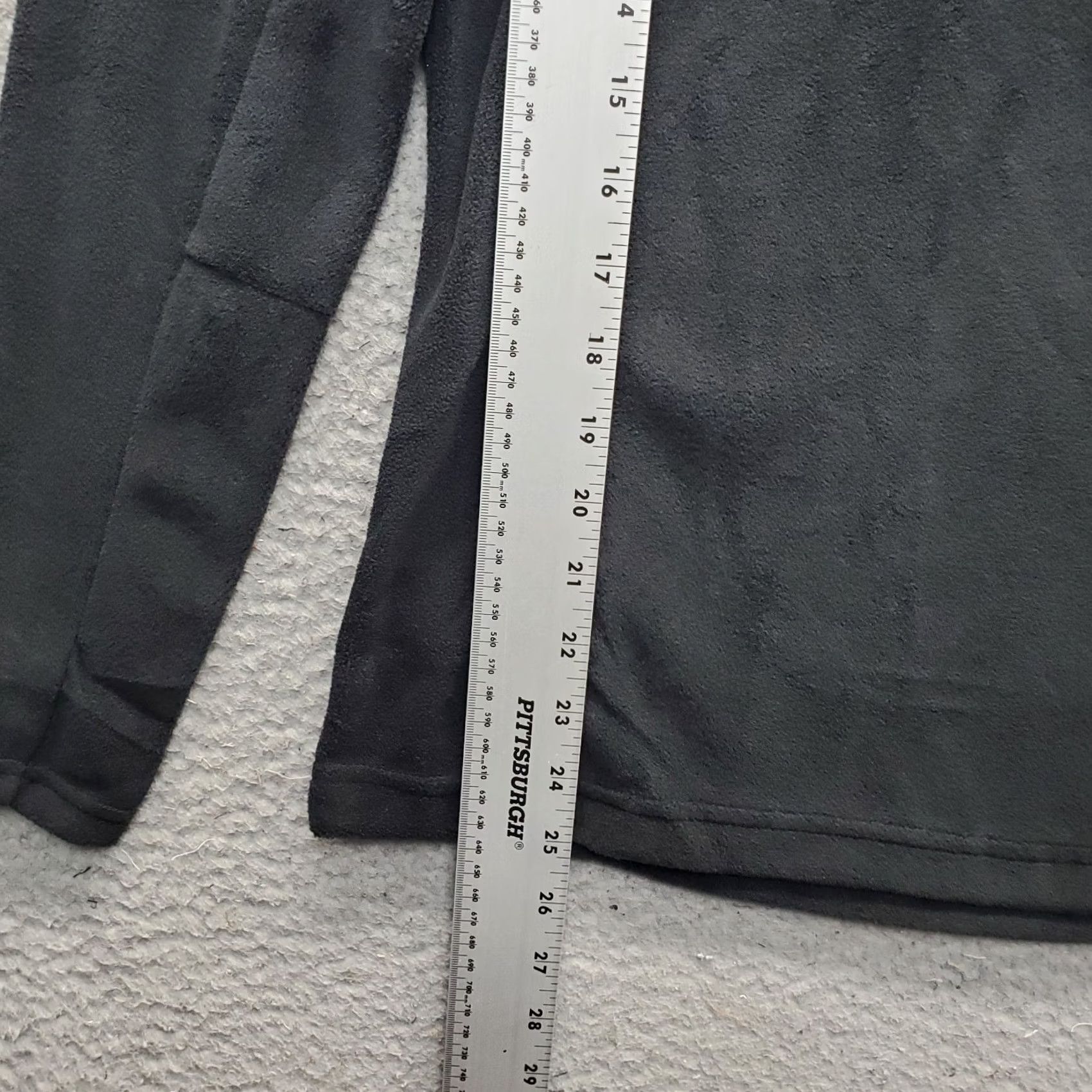 Vintage Columbia Glacial IV Womens Size S Black Lightweight Fleece Quarter Zip Sweatshirt Size S / US 4 / IT 40 - 3 Thumbnail