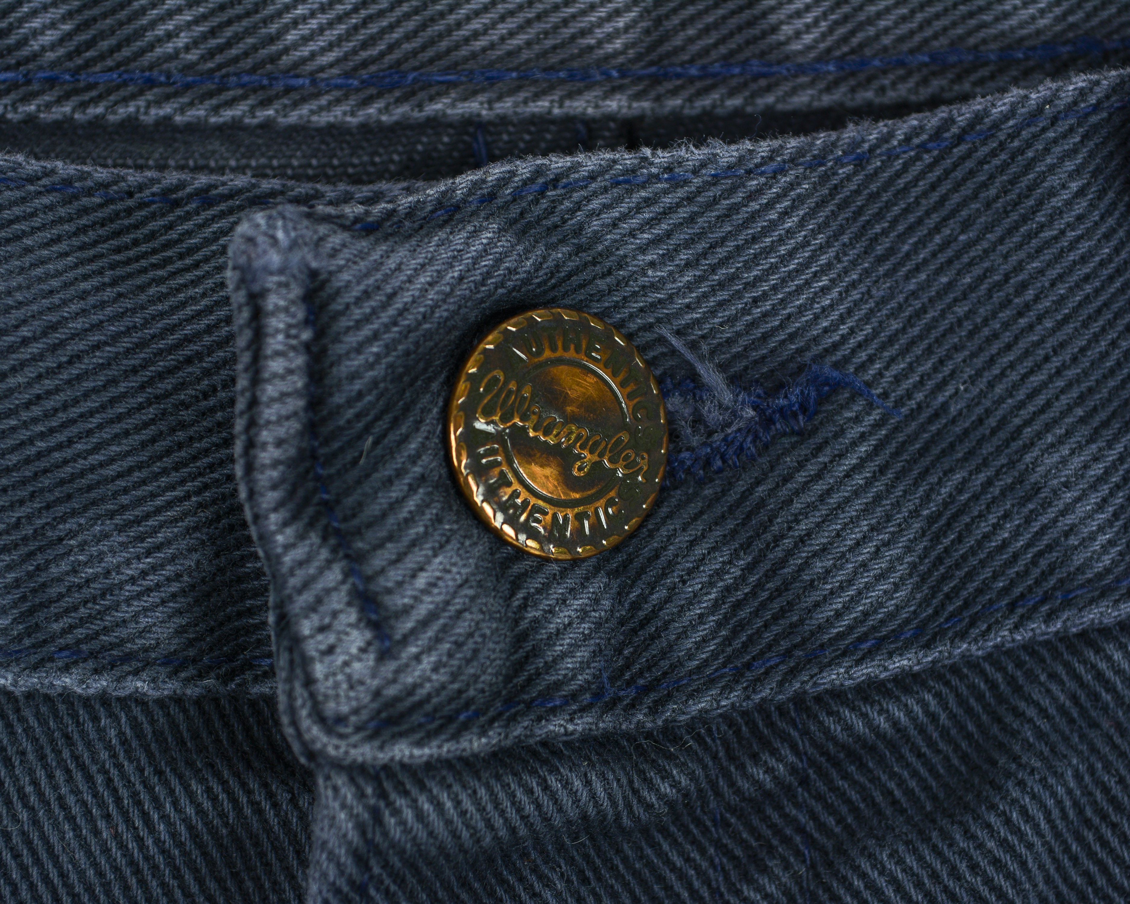 Wrangler Texas W34 L30 Regular Fit Straight Jeans Denim Pants VTG Size US 34 / EU 50 - 4 Thumbnail