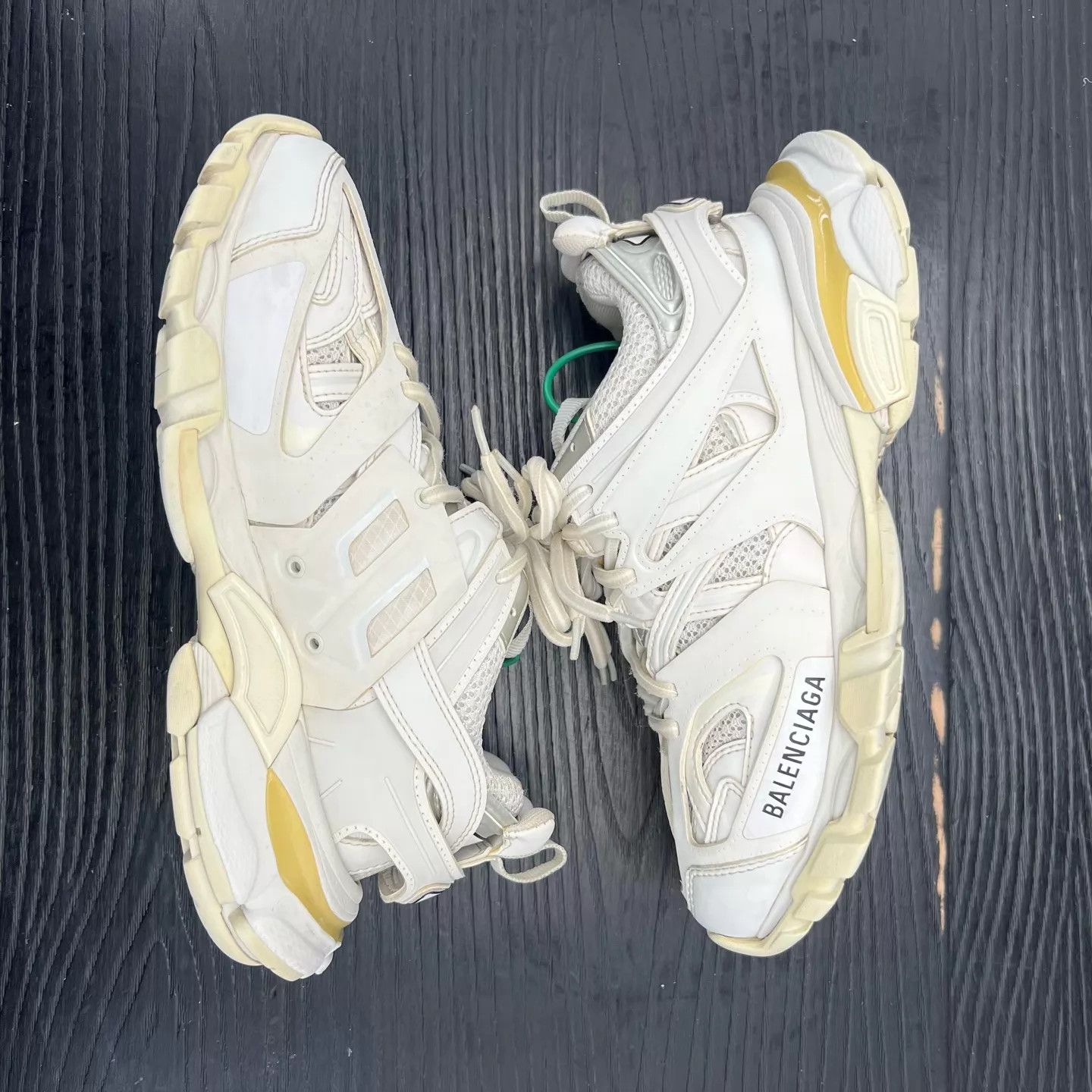 Balenciaga Balenciaga Track White Sneaker Women's 38 Size US 7.5 / IT 37.5 - 2 Thumbnail