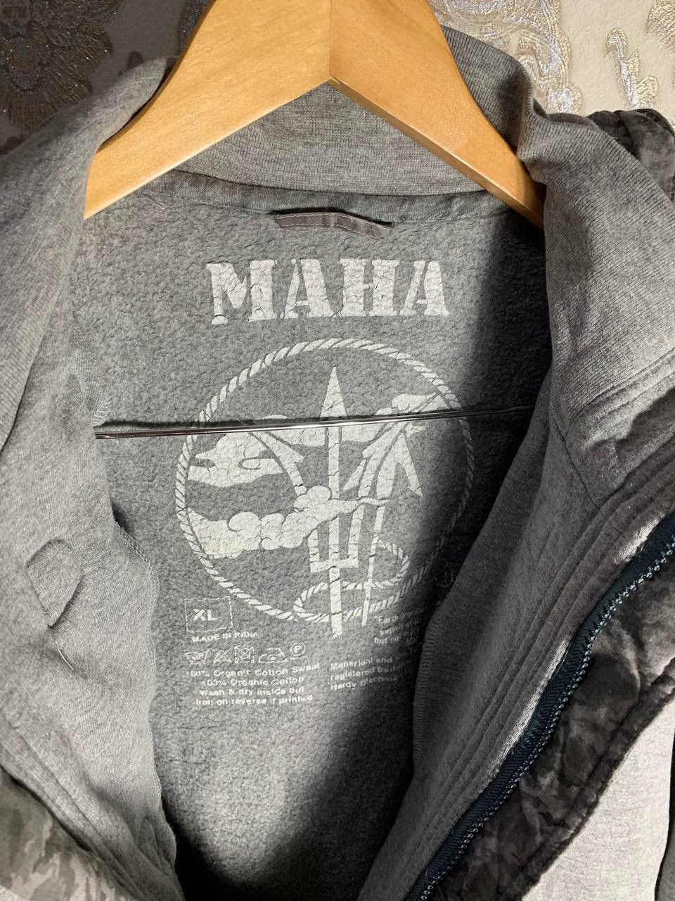 Maharishi VERY RARE MAHARISHI JAPAN DESIGNER SWEATER JACKET RETRO 90s Size US XL / EU 56 / 4 - 7 Thumbnail