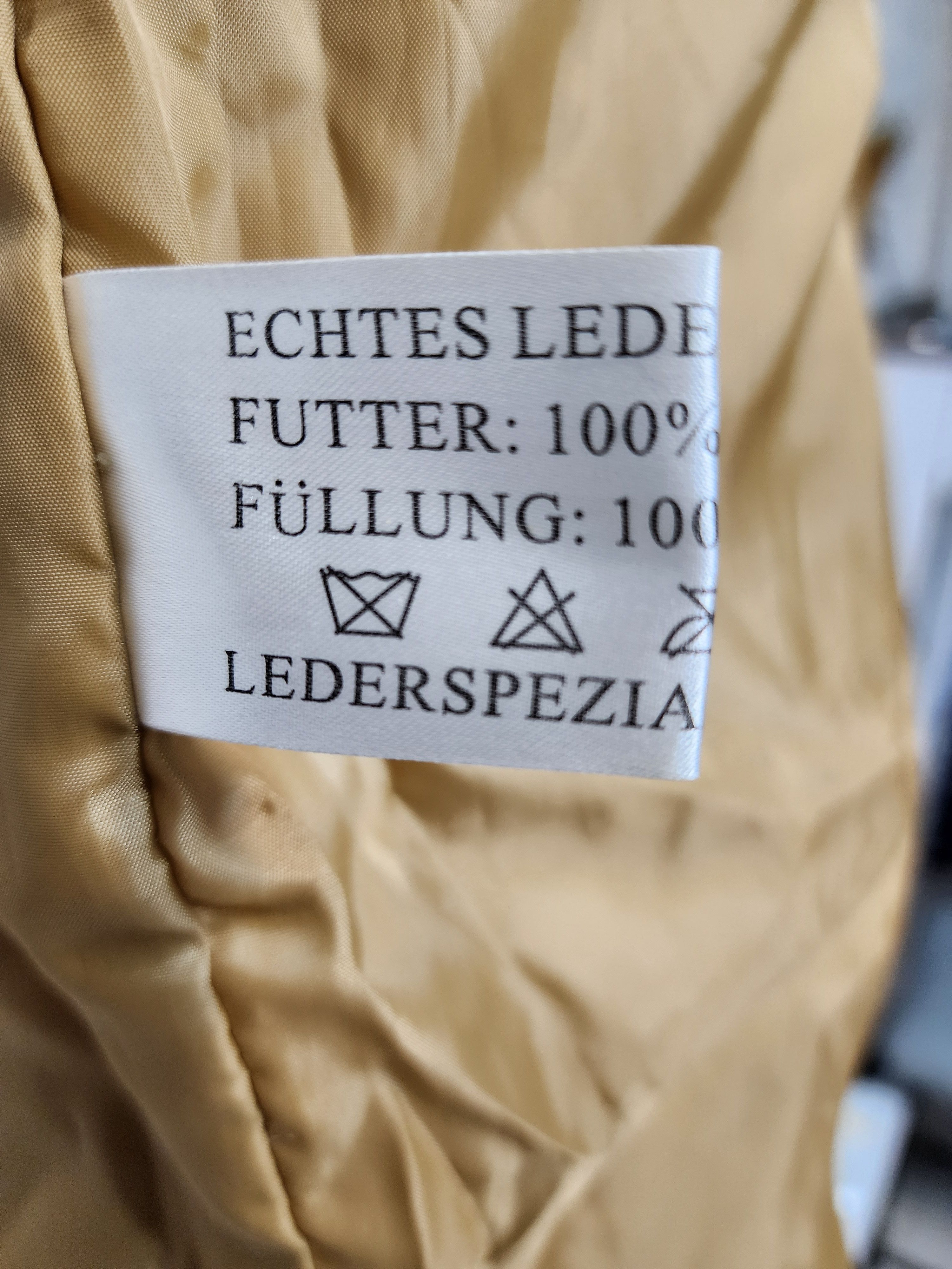 Genuine Leather Brown Suede Leather Jacket: Classic Design Size XL / US 12-14 / IT 48-50 - 10 Thumbnail