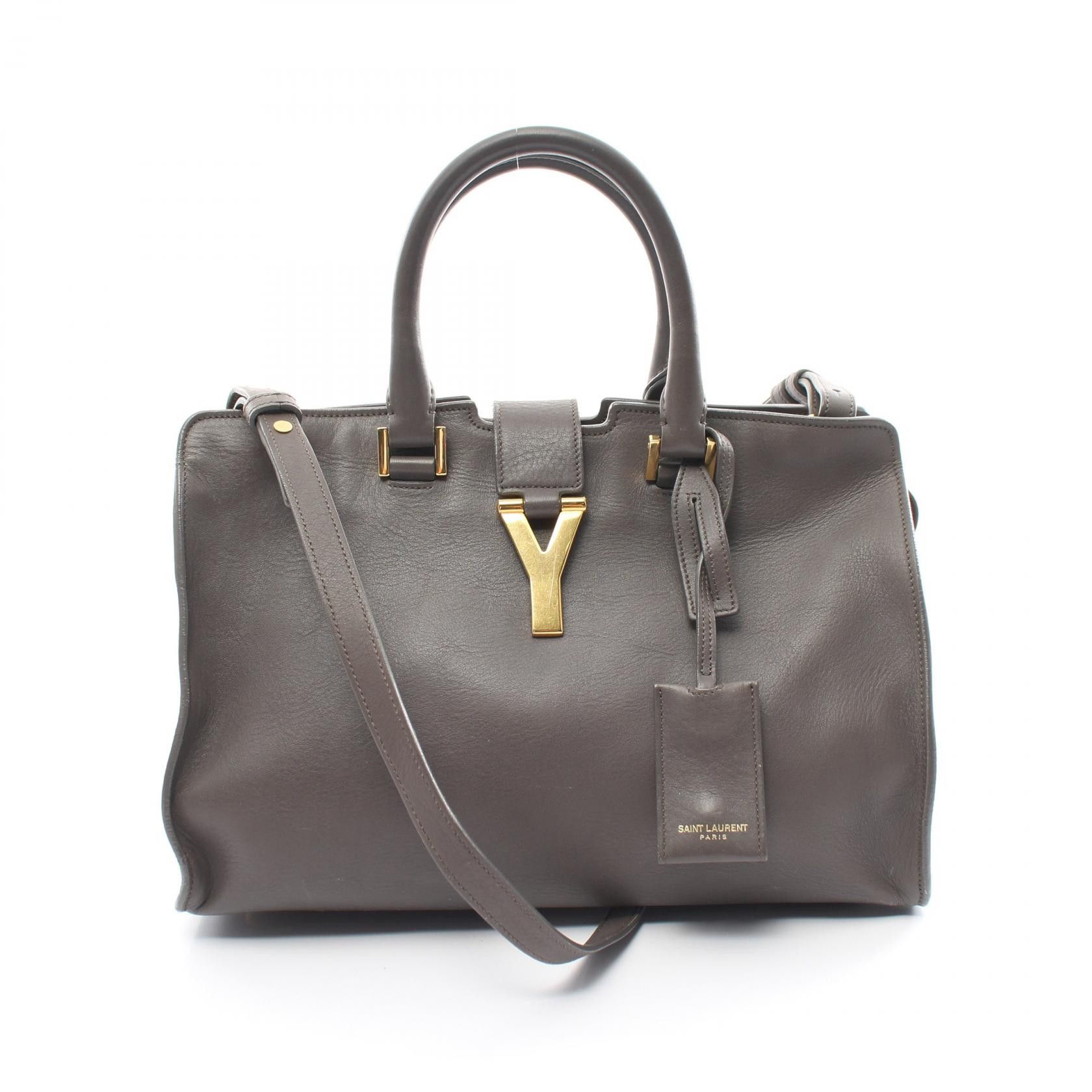 Leather Bag Yves Saint Laurent Cabas Bag Yves Saint Laurent