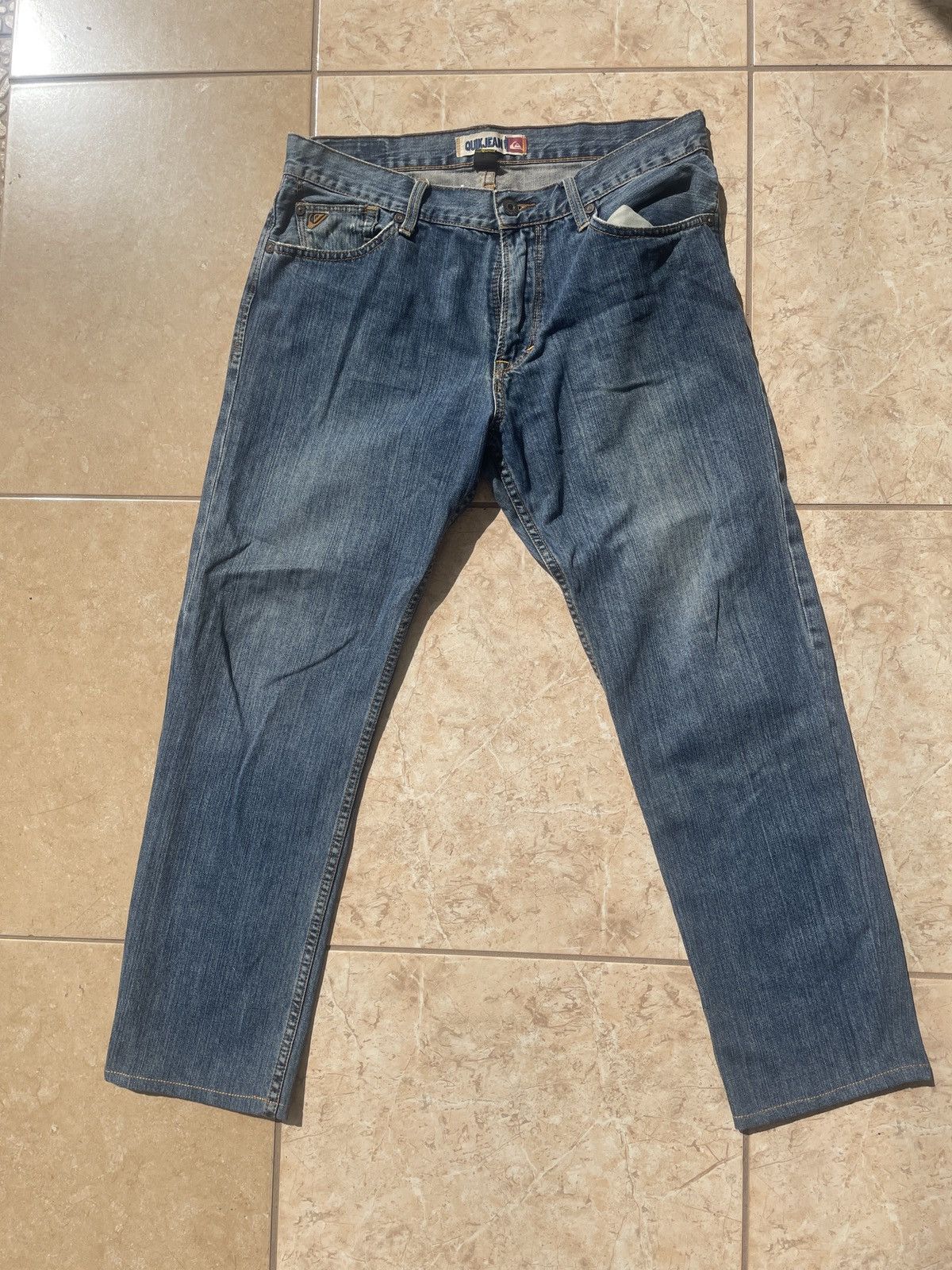 Quiksilver *VINTAGE* QUIKSILVER JEANS ~QUIKJEAN LINE~ Size US 33 - 3 Thumbnail
