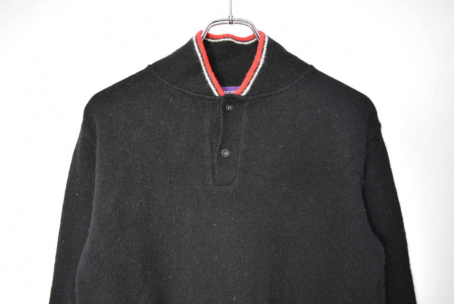 Nepenthes knit plain polo shirt 27237 - 741 56 Size US S / EU 44-46 / 1 - 3 Thumbnail