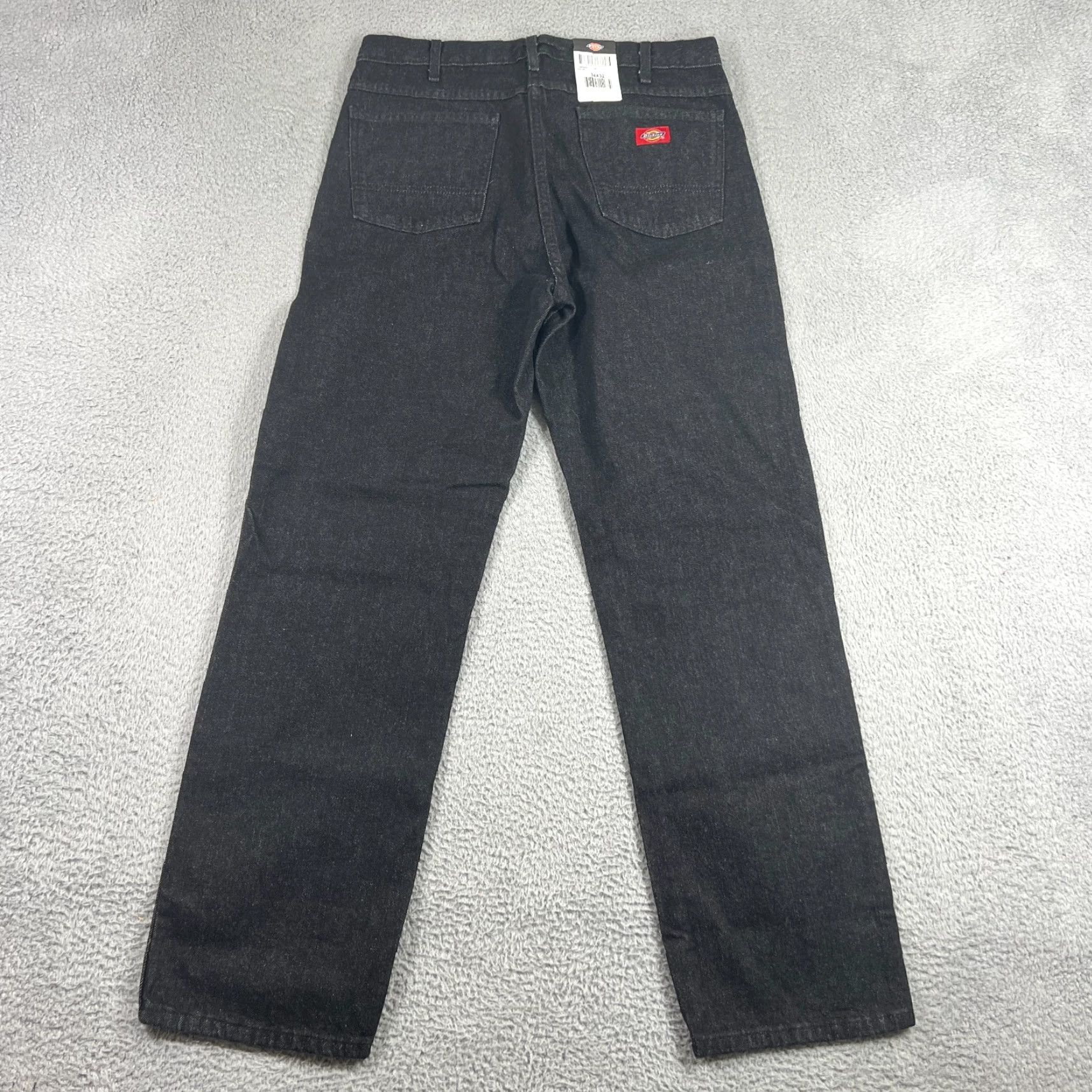 Dickies VINTAGE Dickies Jeans Mens 34x32 Straight Leg Black Workwear Denim 90s Classic Pants Mens Size US 34 / EU 50 - 3 Thumbnail