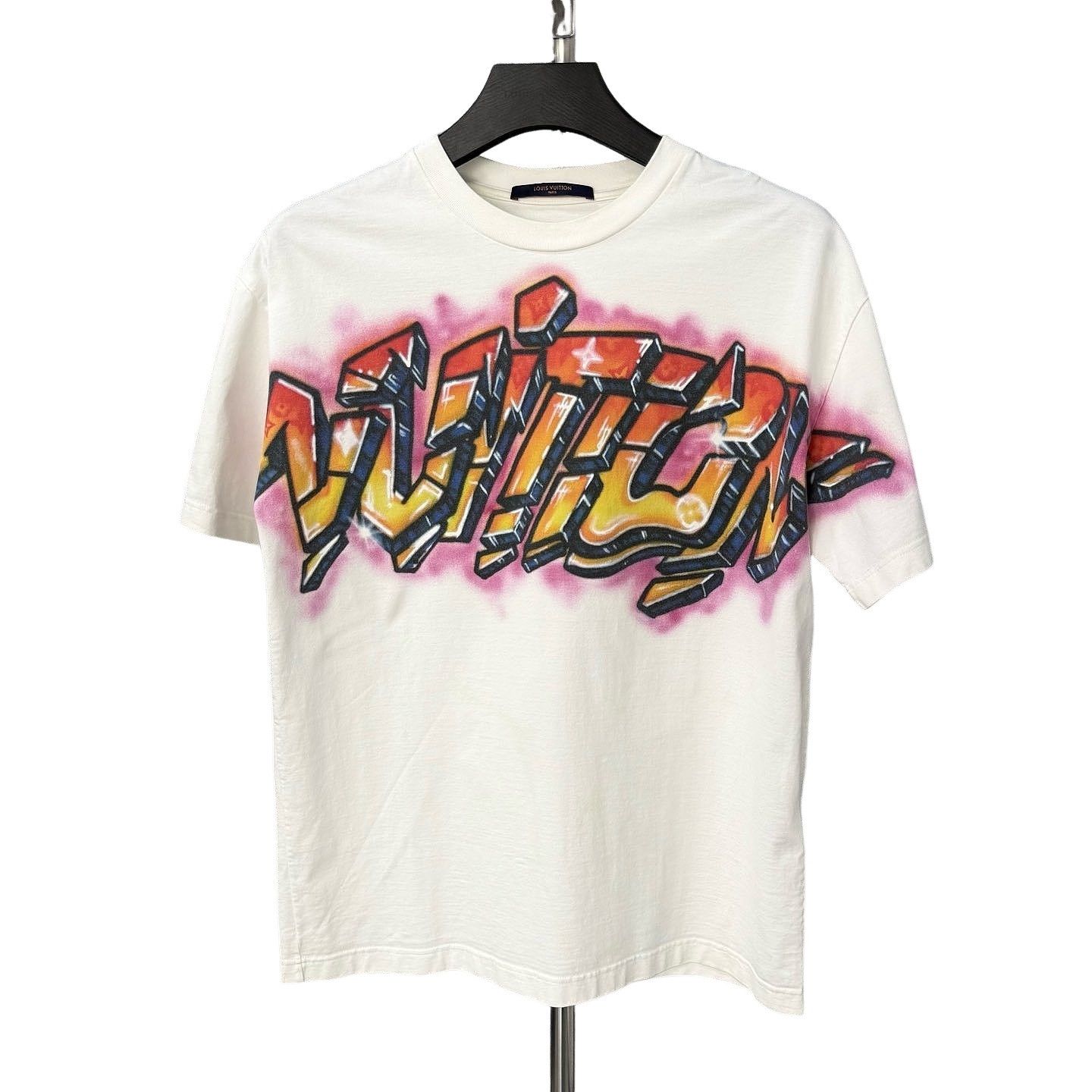 Louis Vuitton Graffiti T Shirt | Grailed
