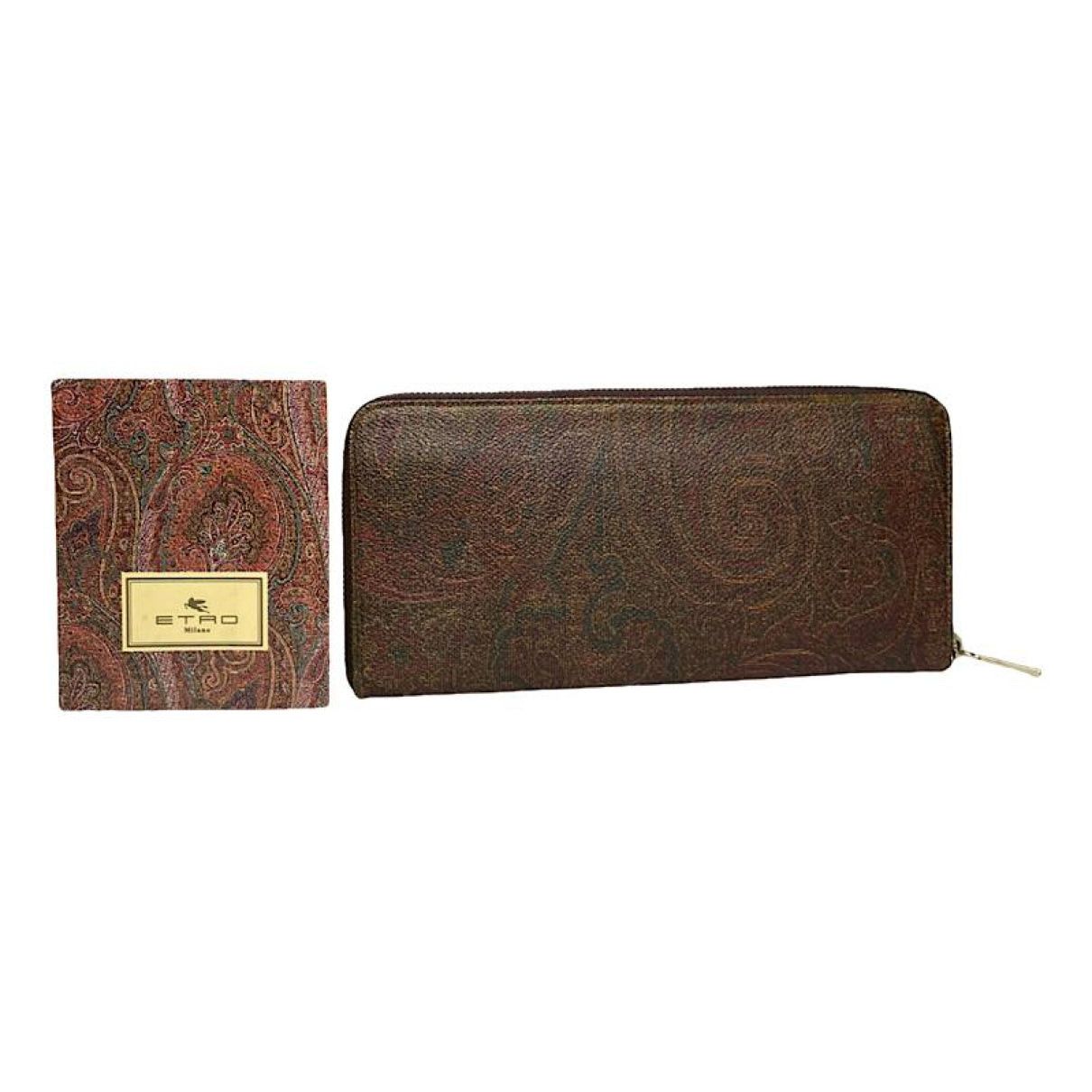 Etro Multicolour Leather Wallet Size ONE SIZE - 1 Thumbnail