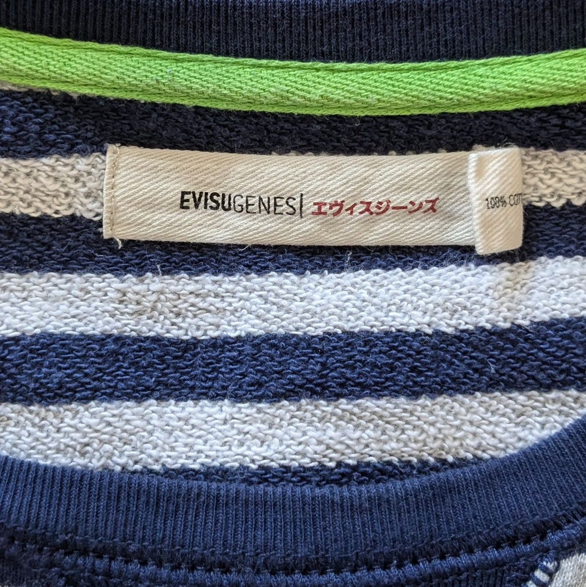 Evisu × Japanese Brand × Vintage Evisu Genes long sleeve Japan brand Size US XL / EU 56 / 4 - 5 Thumbnail