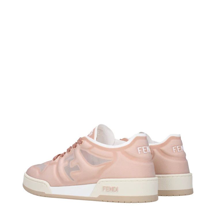 Fendi ob1o1e1124 Net Sneakers in Pink Size US 7 / IT 37 - 4 Thumbnail