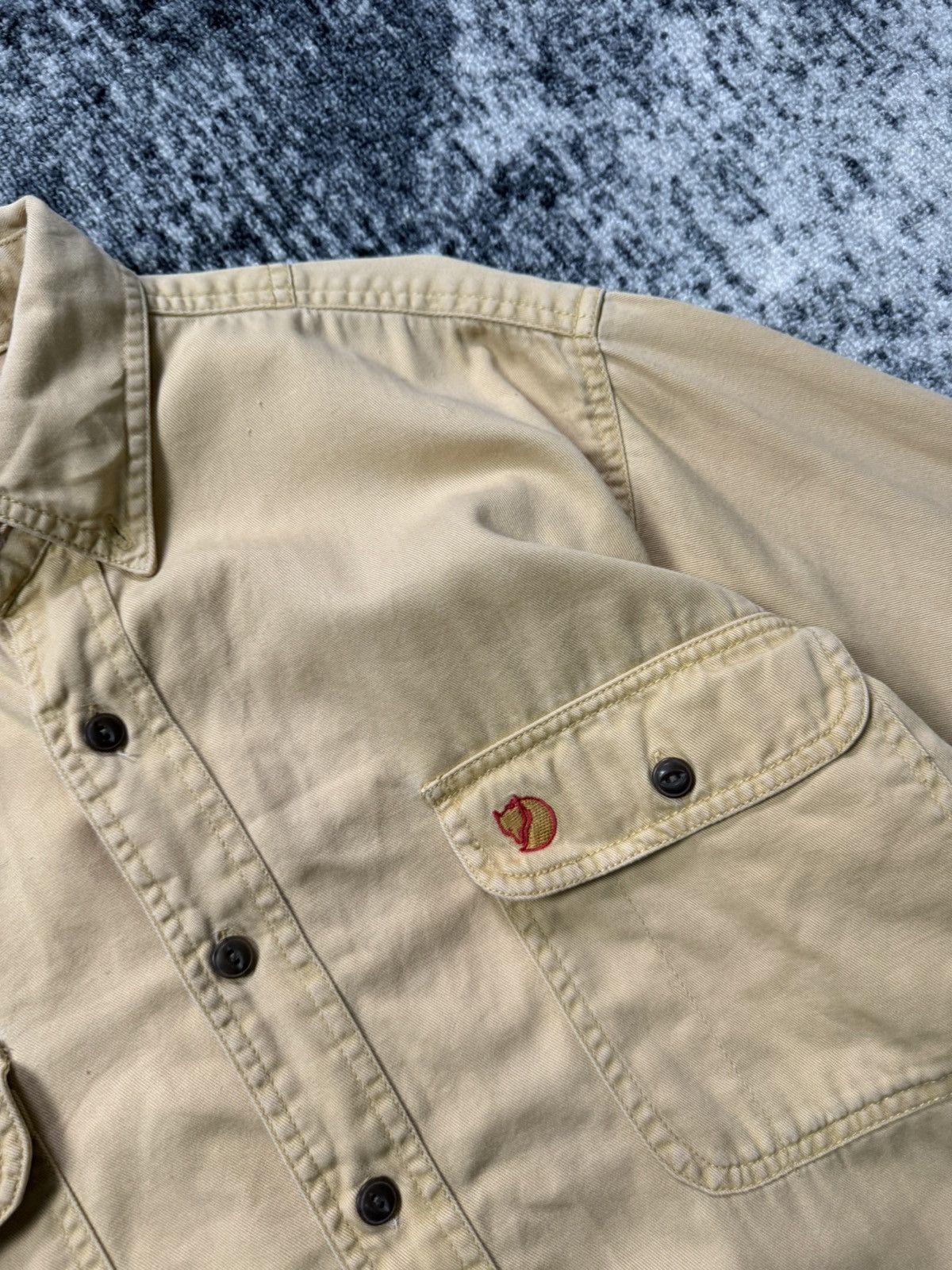 Fjallraven × Vintage Vintage Fjallraven Shirt Button Ups Outdoor life Dense Y2K Size US M / EU 48-50 / 2 - 4 Thumbnail