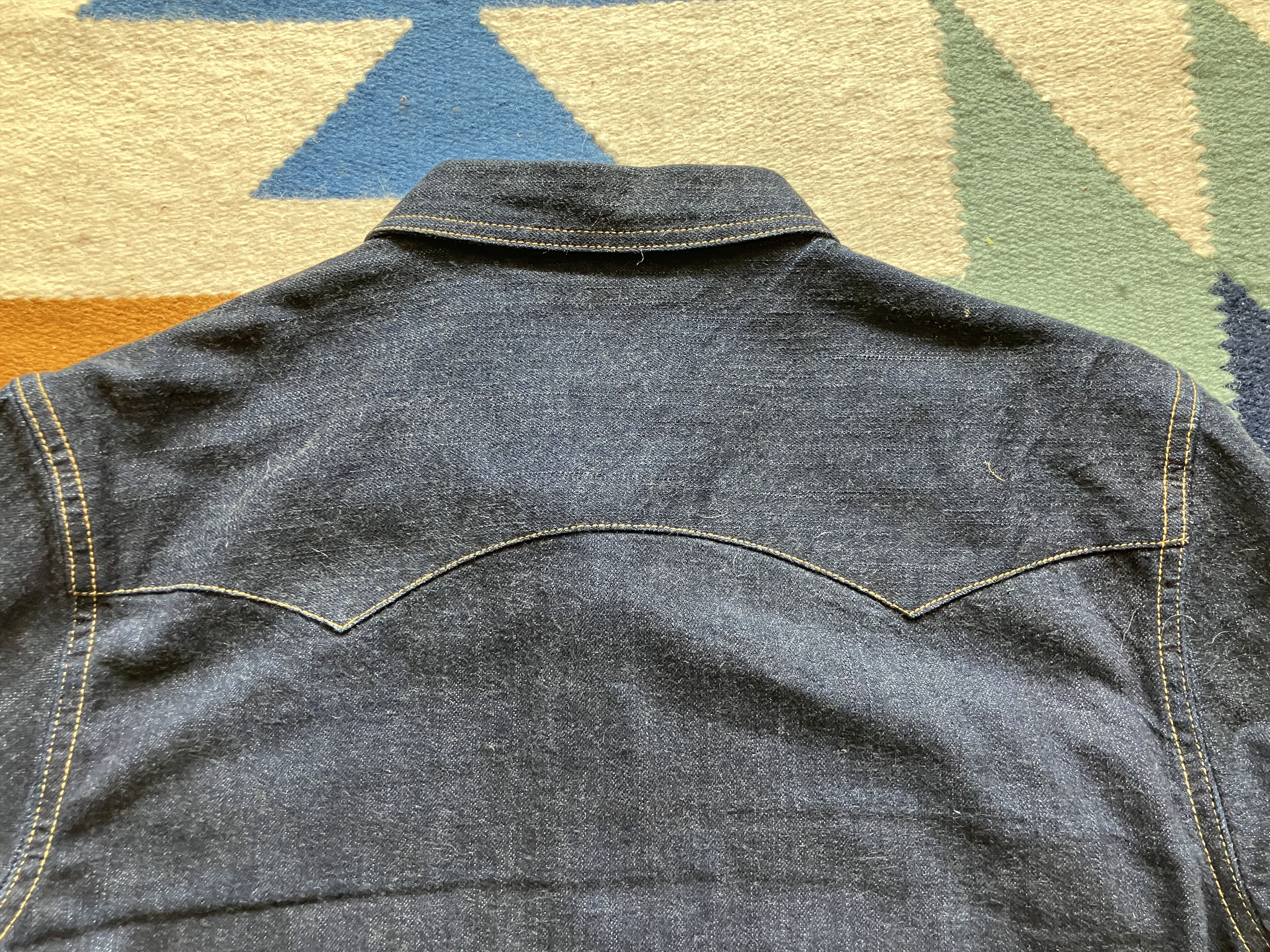 The Flat Head Flat Head 7002W Sawtooth Western Shirt Size US S / EU 44-46 / 1 - 18 Thumbnail