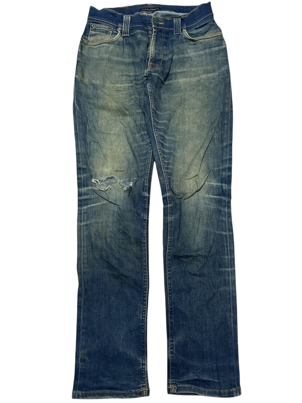 Kapital Distress Nudie Skinny Jeans . Size US 30 / EU 46 - 1 Thumbnail