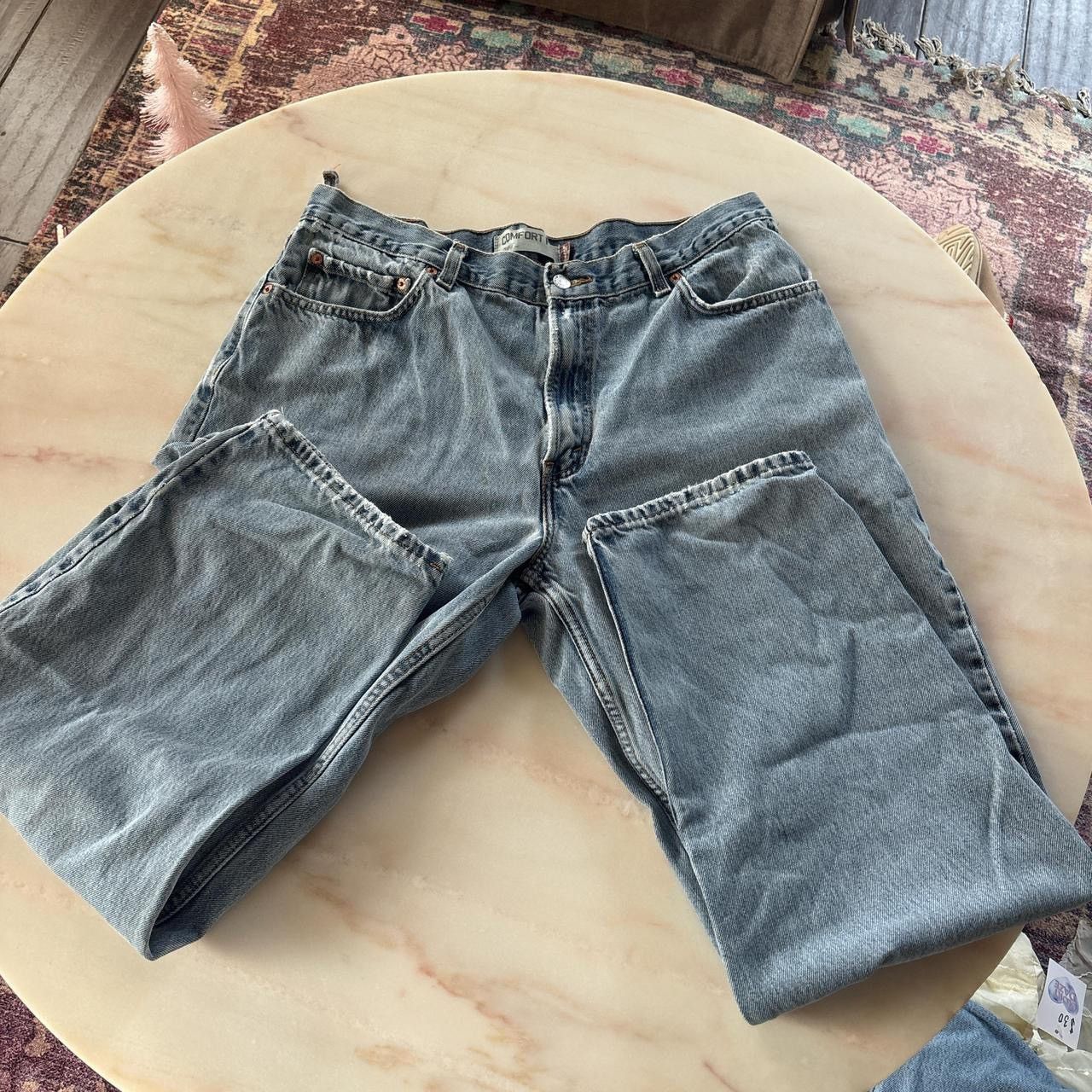 Levi's Y2k Levi’s Light Wash Jeans Size US 36 / EU 52 - 6 Thumbnail