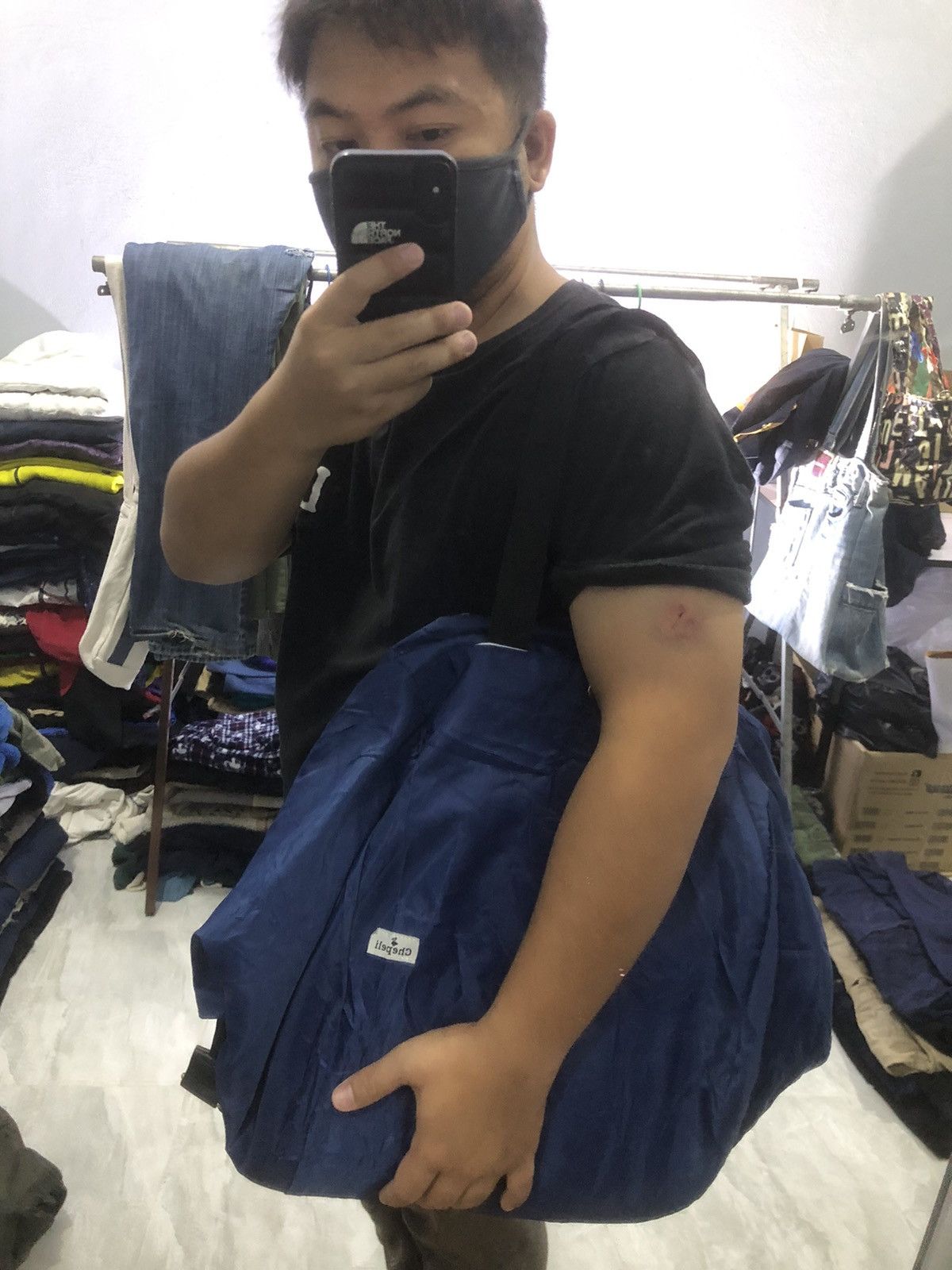 Japanese Brand Chepeli nylon 2 way bag waterproof Size ONE SIZE - 13 Thumbnail
