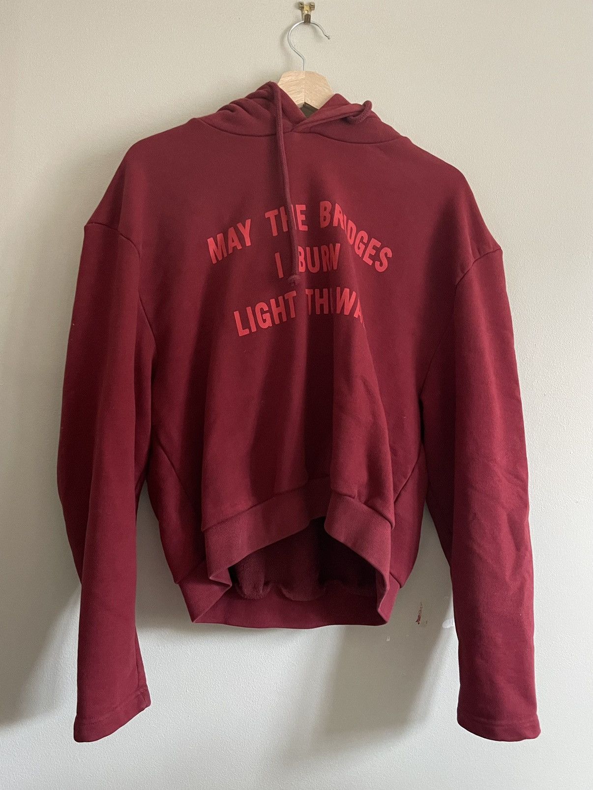 Vetements may the bridges i burn hotsell