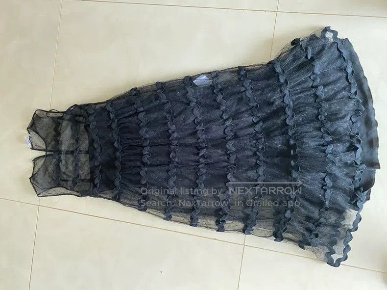 Valentino Valentino Long skirt, cake skirt, transparent mesh skirt Size S / US 4 / IT 40 - 2 Thumbnail