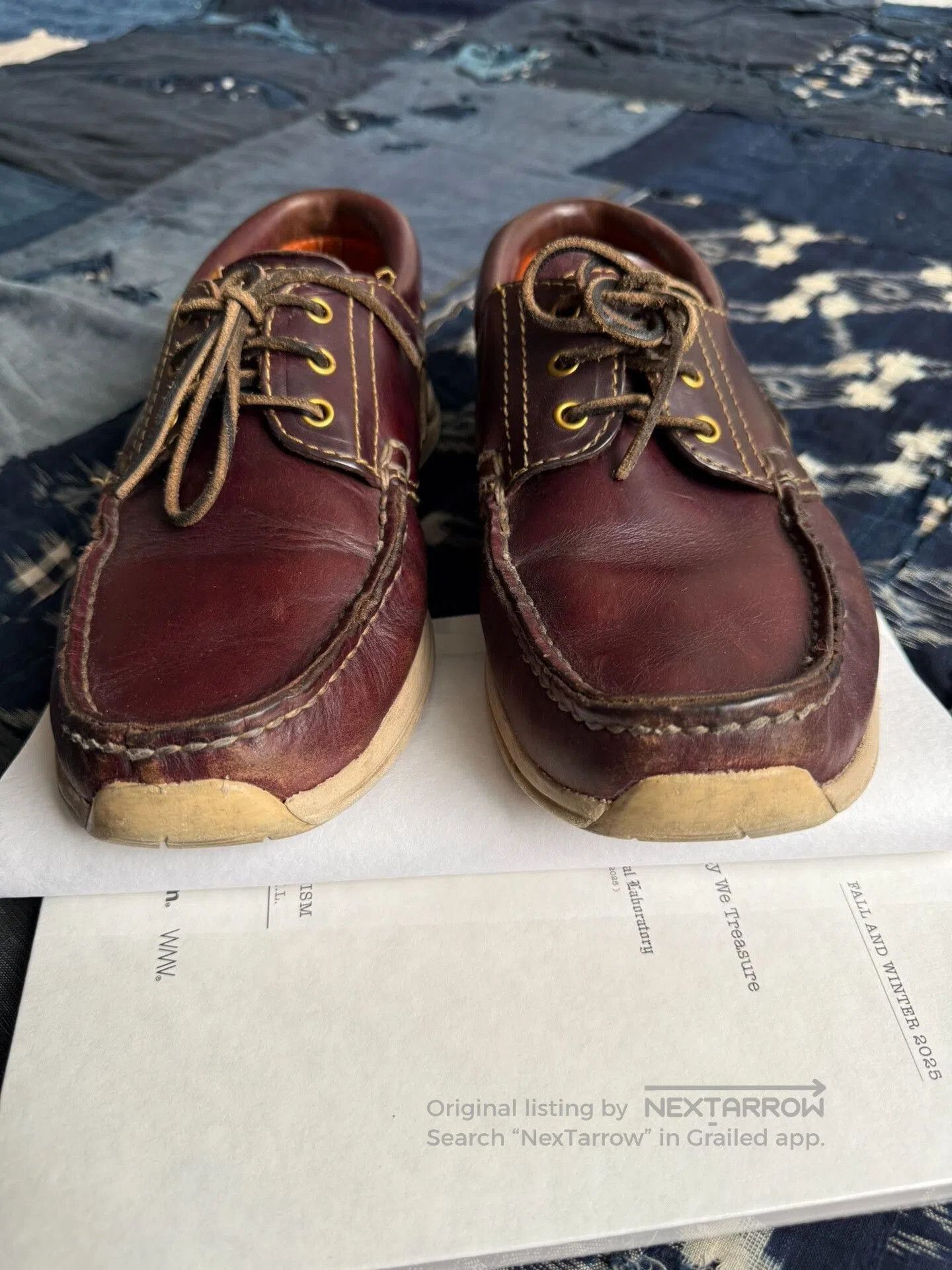 Visvim VISVIM Americana Deck Folk Leather Shoes. Size US 11 / EU 44 - 6 Thumbnail