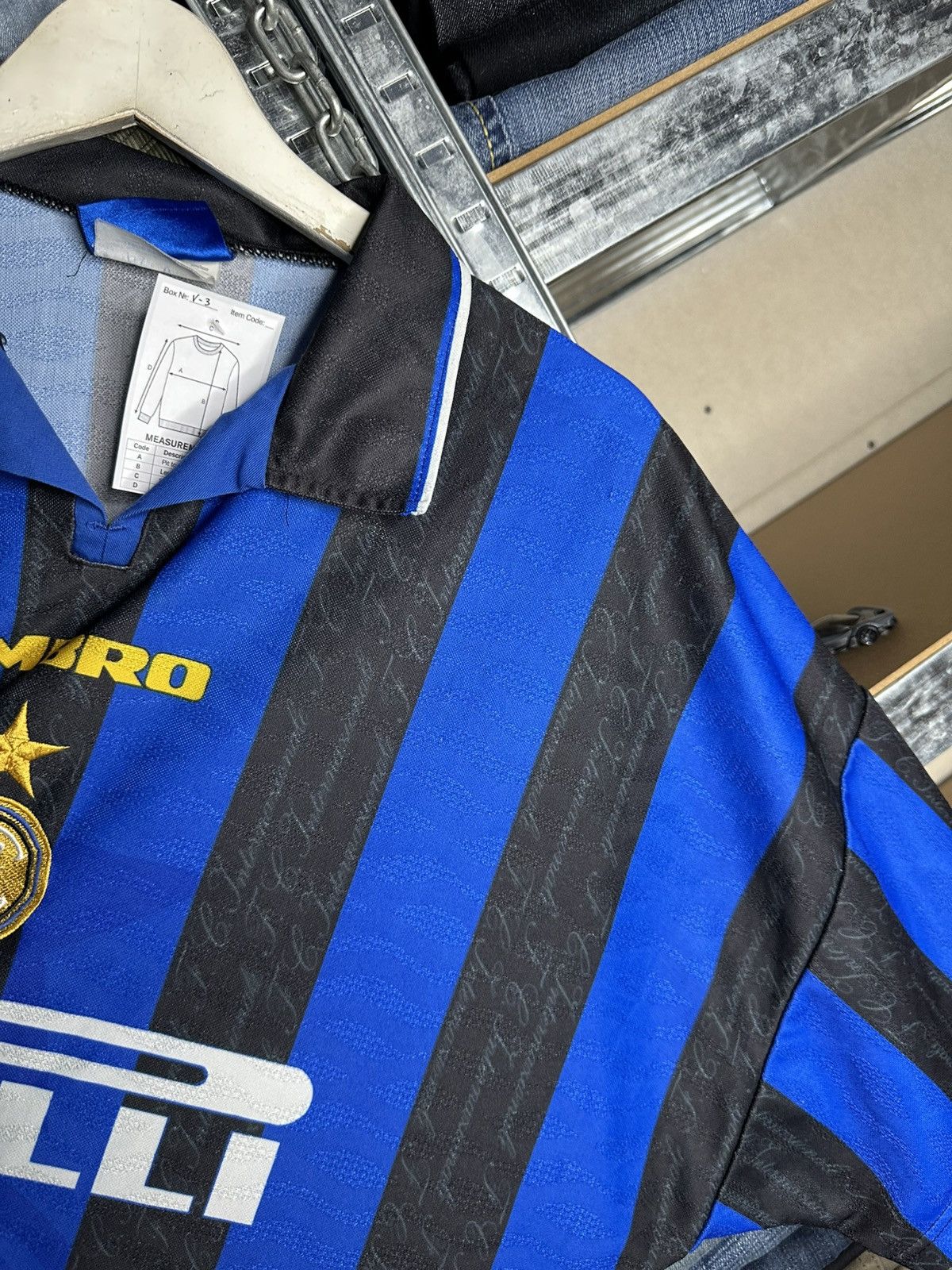 Umbro Umbro Inter Milan 1996/97 Home Shirt Football Soccer Jersey Size US XXL / EU 58 / 5 - 10 Thumbnail