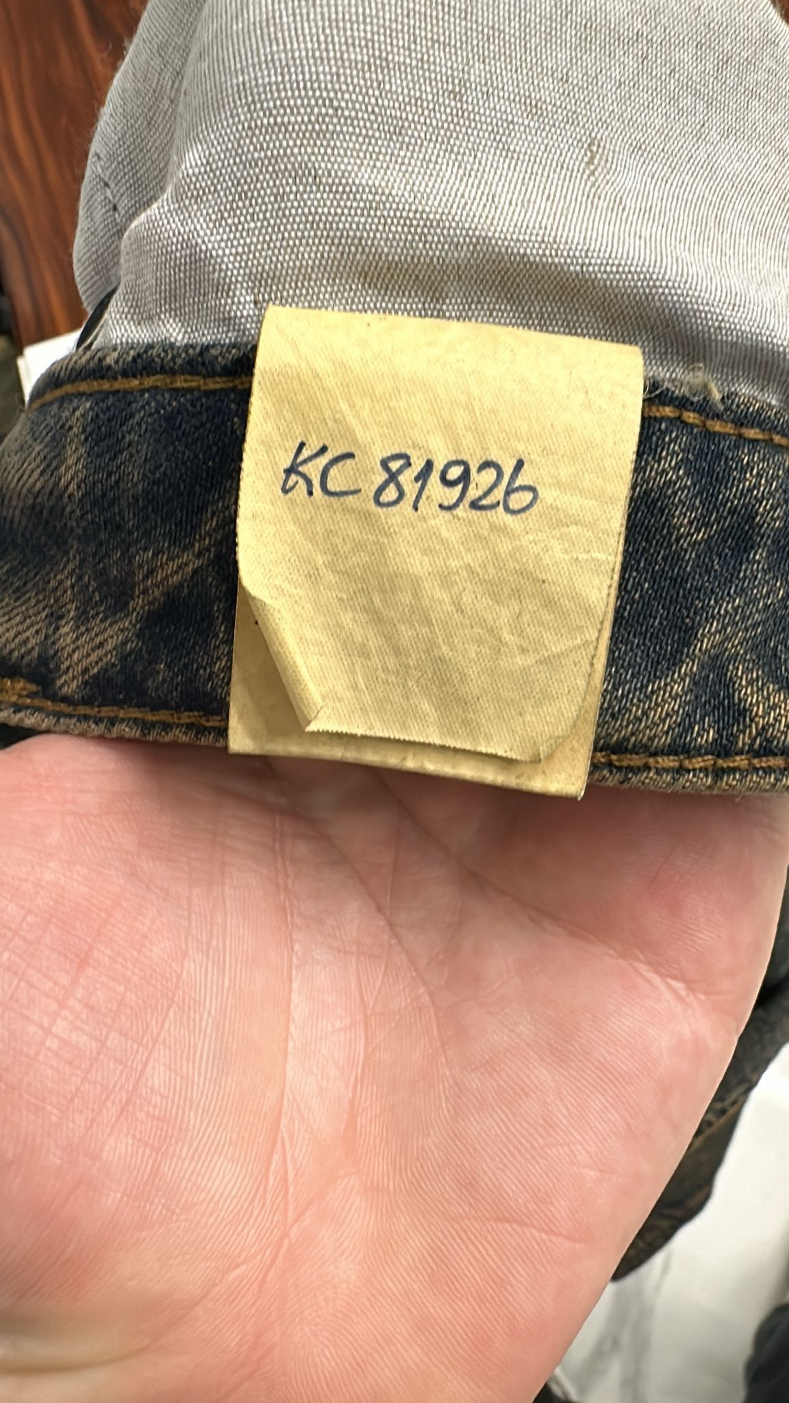 Represent Clo. × Vintage Represent Sample Denim Jean Size 32 Size US 32 / EU 48 - 8 Thumbnail