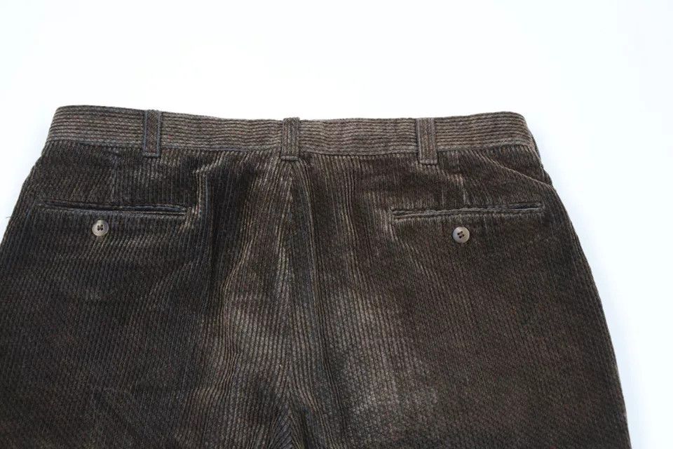 Vintage Vintage 90s Streetwear Fleck Thick Corduroy Chino Pants Size US 36 / EU 52 - 8 Thumbnail