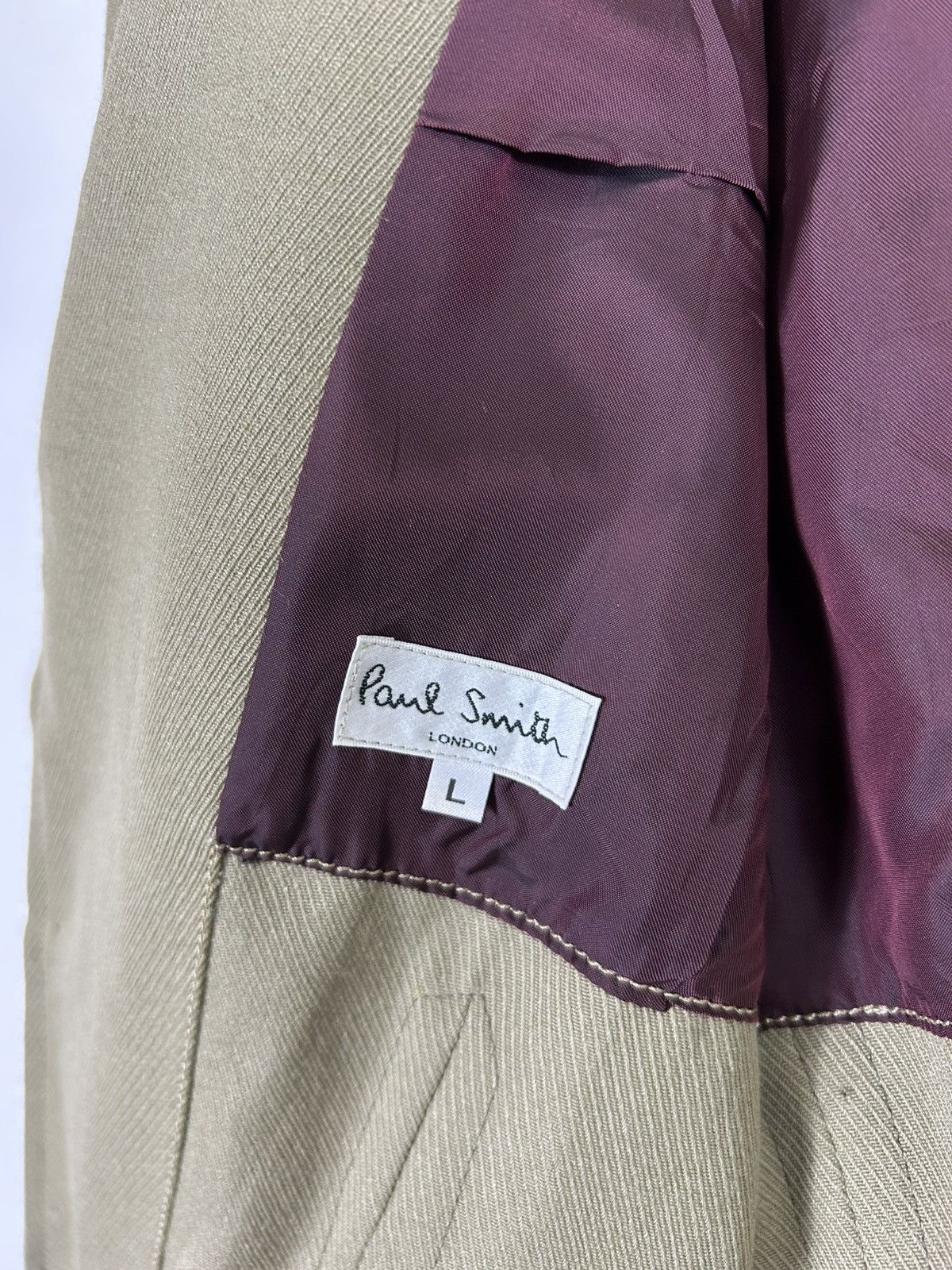 Paul Smith × Vintage ⚡️Vintage Paul Smith/Tailored Single Breast Coat Jacket Size US L / EU 52-54 / 3 - 8 Thumbnail