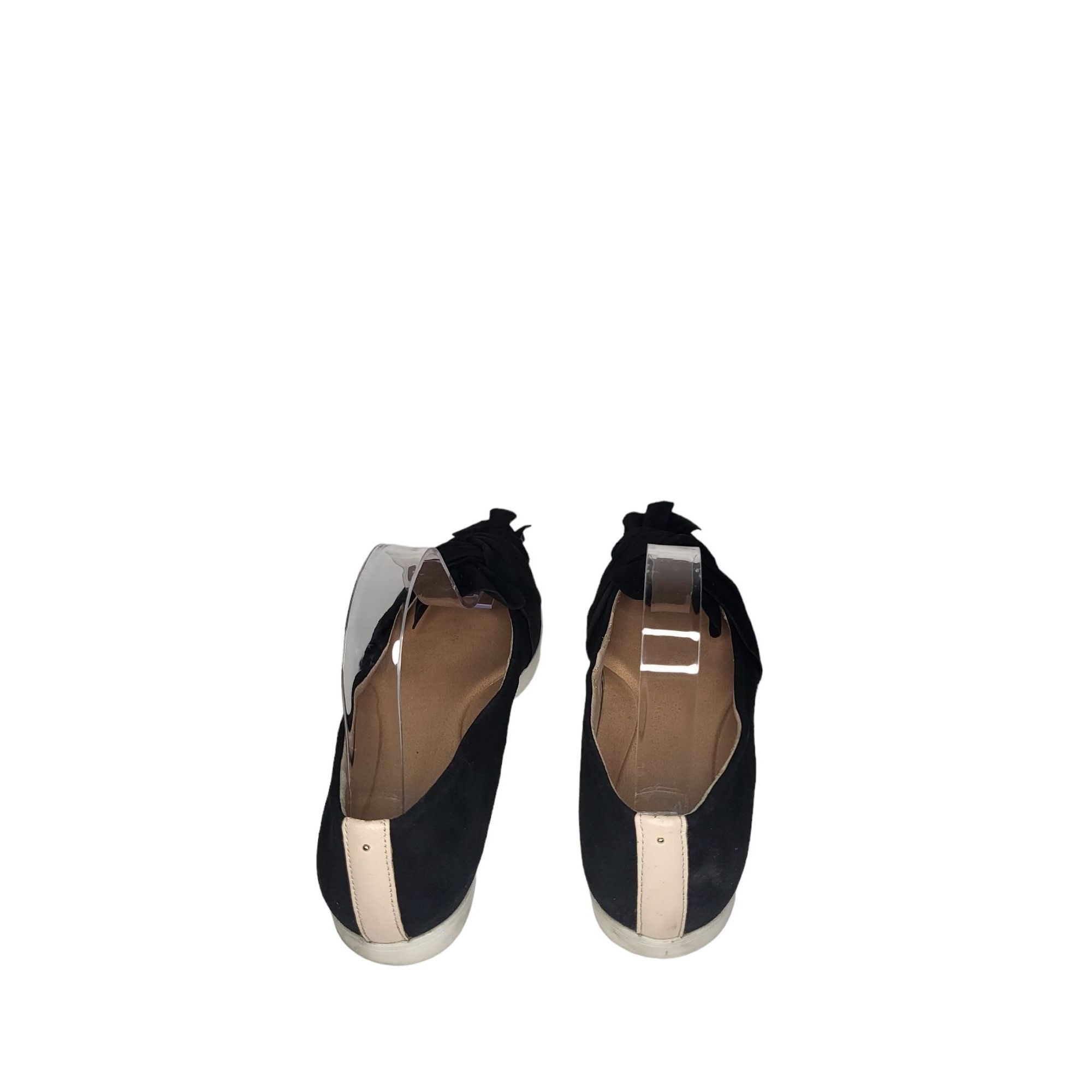Other Dr. Scholls Slip On Shoes Women Sz 6 M Black Suede Viv Twist Size US 6 / IT 36 - 5 Thumbnail