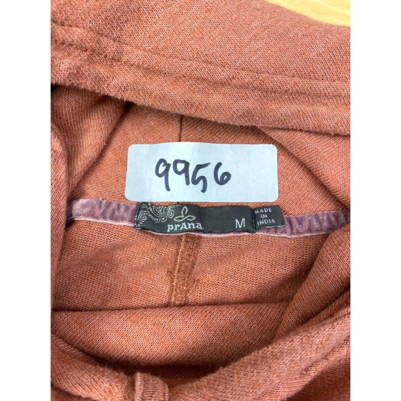 Prana prAna Sweatshirt Womens M Orange High Neck Casual Long Sleeve Size M / US 6-8 / IT 42-44 - 3 Thumbnail