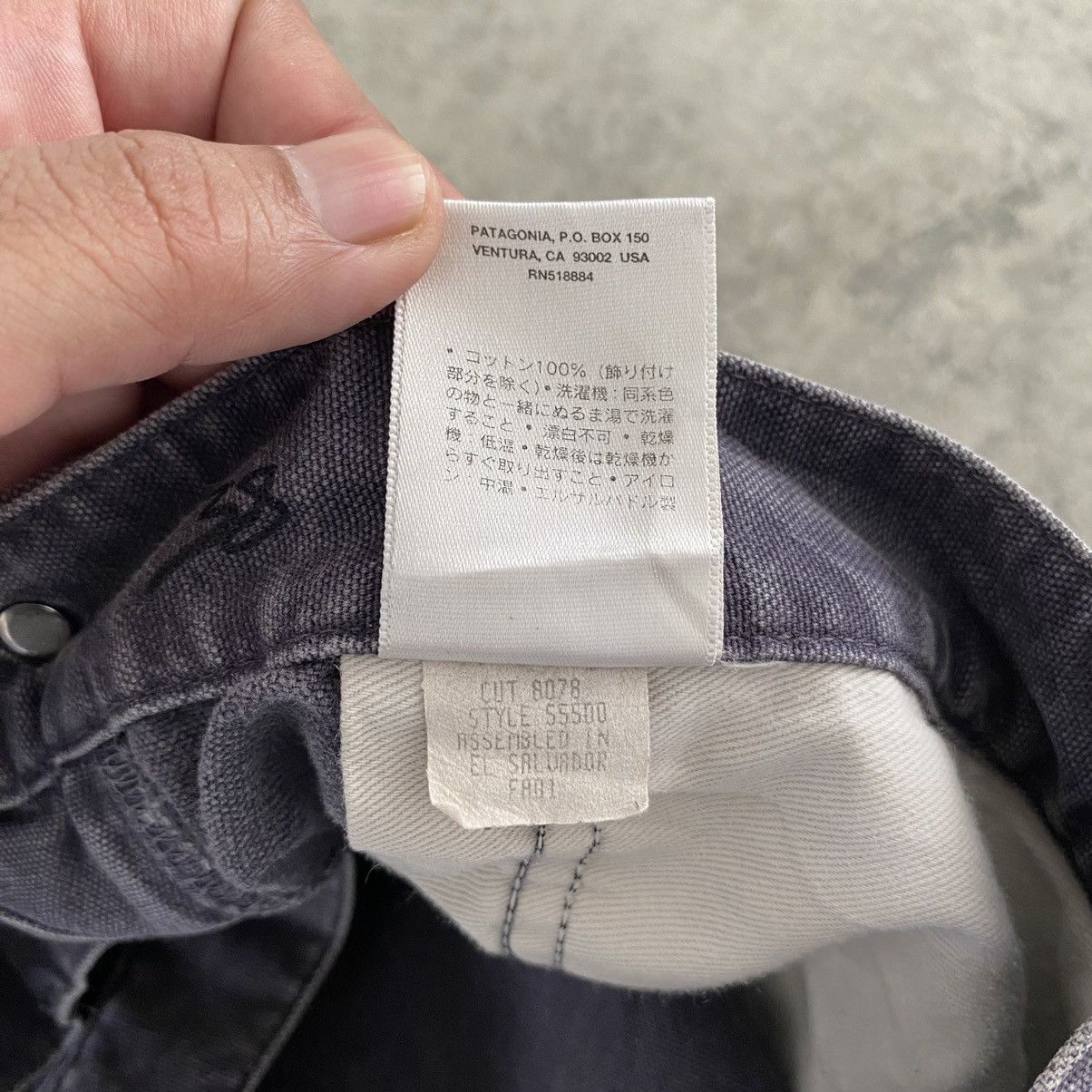 Patagonia Vintage Patagonia Faded Petrol Blue Carpenter Work Pants Size US 31 - 21 Thumbnail