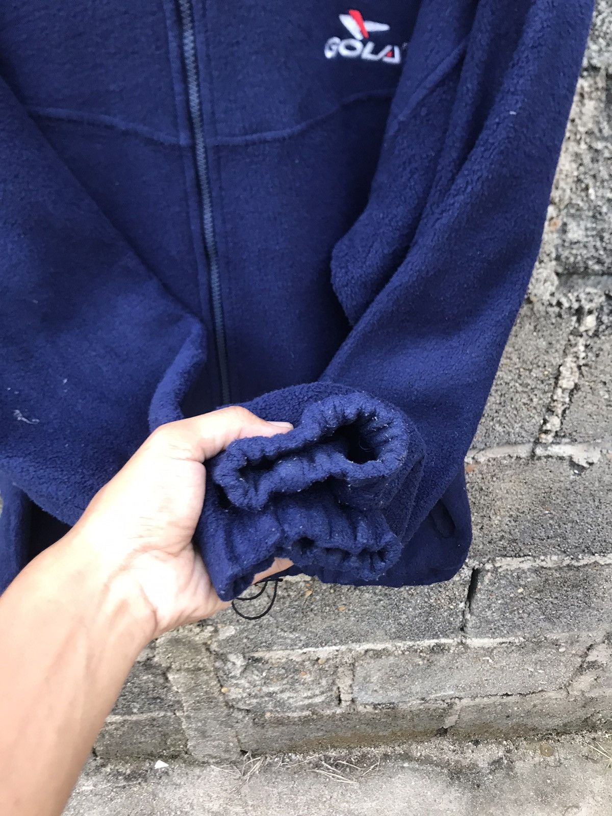 Gola ⚡️Vintage Gola Fleece Zipper Sweater Jacket Size US L / EU 52-54 / 3 - 6 Thumbnail