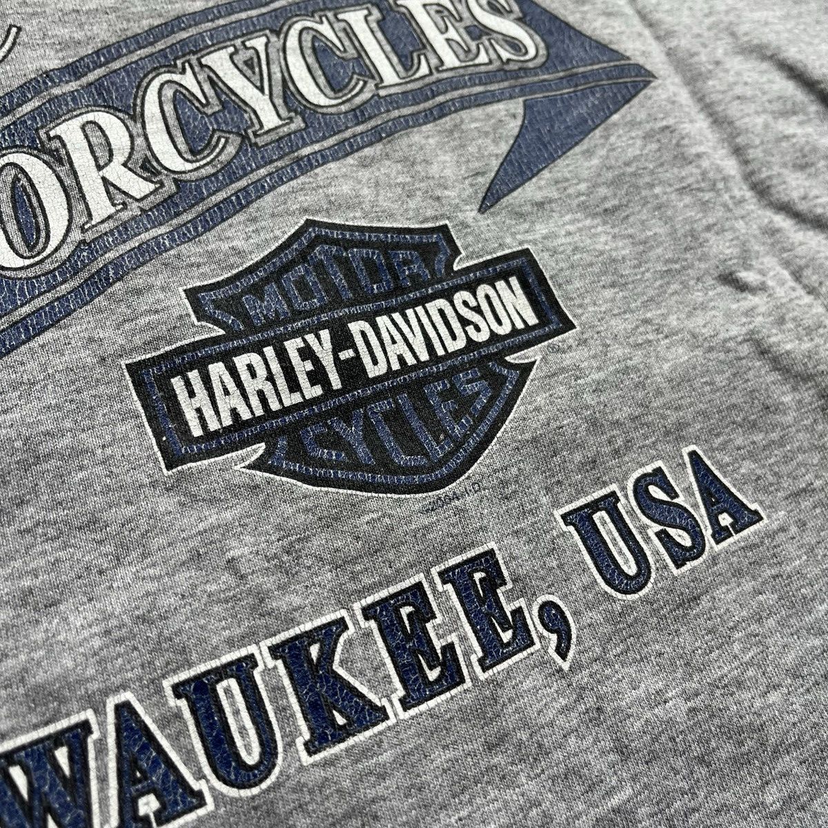 Harley Davidson × Vintage Harley Davidson USA vintage 90’s Milwaukee Tee Size US M / EU 48-50 / 2 - 7 Thumbnail