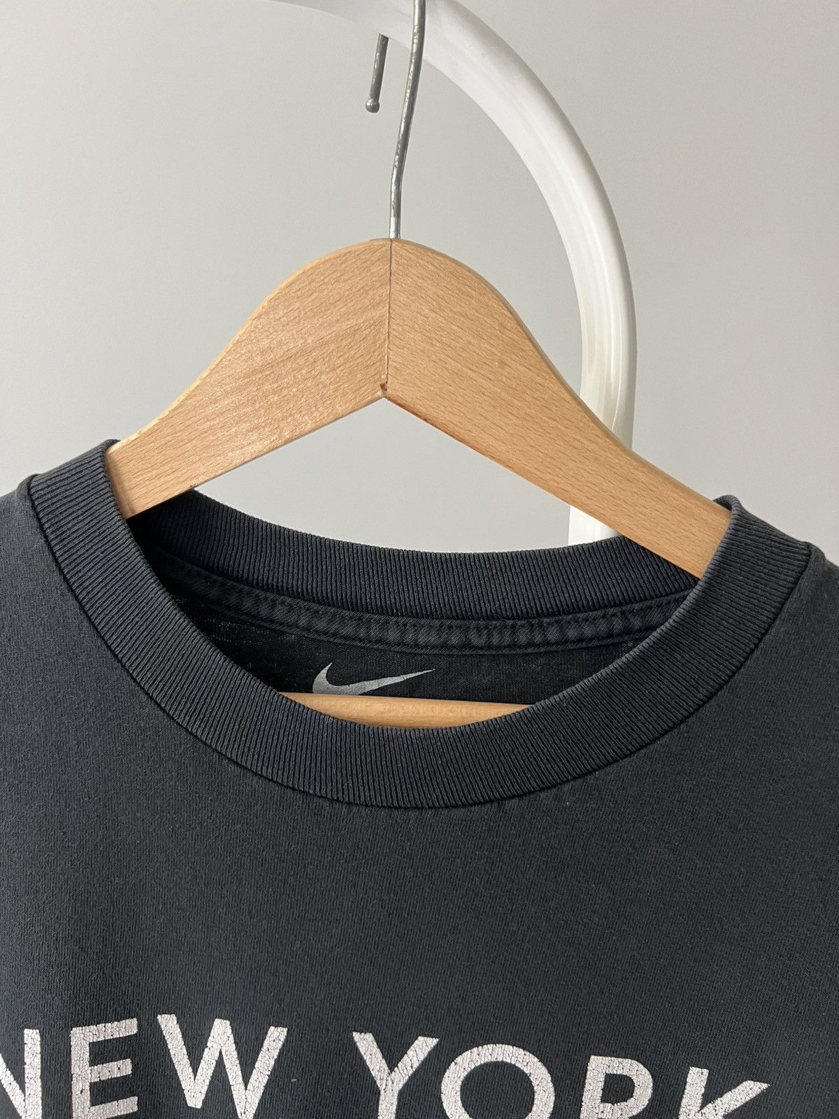 Nike Nike New York Center Check Tee Vintage Faded Size US M / EU 48-50 / 2 - 5 Thumbnail