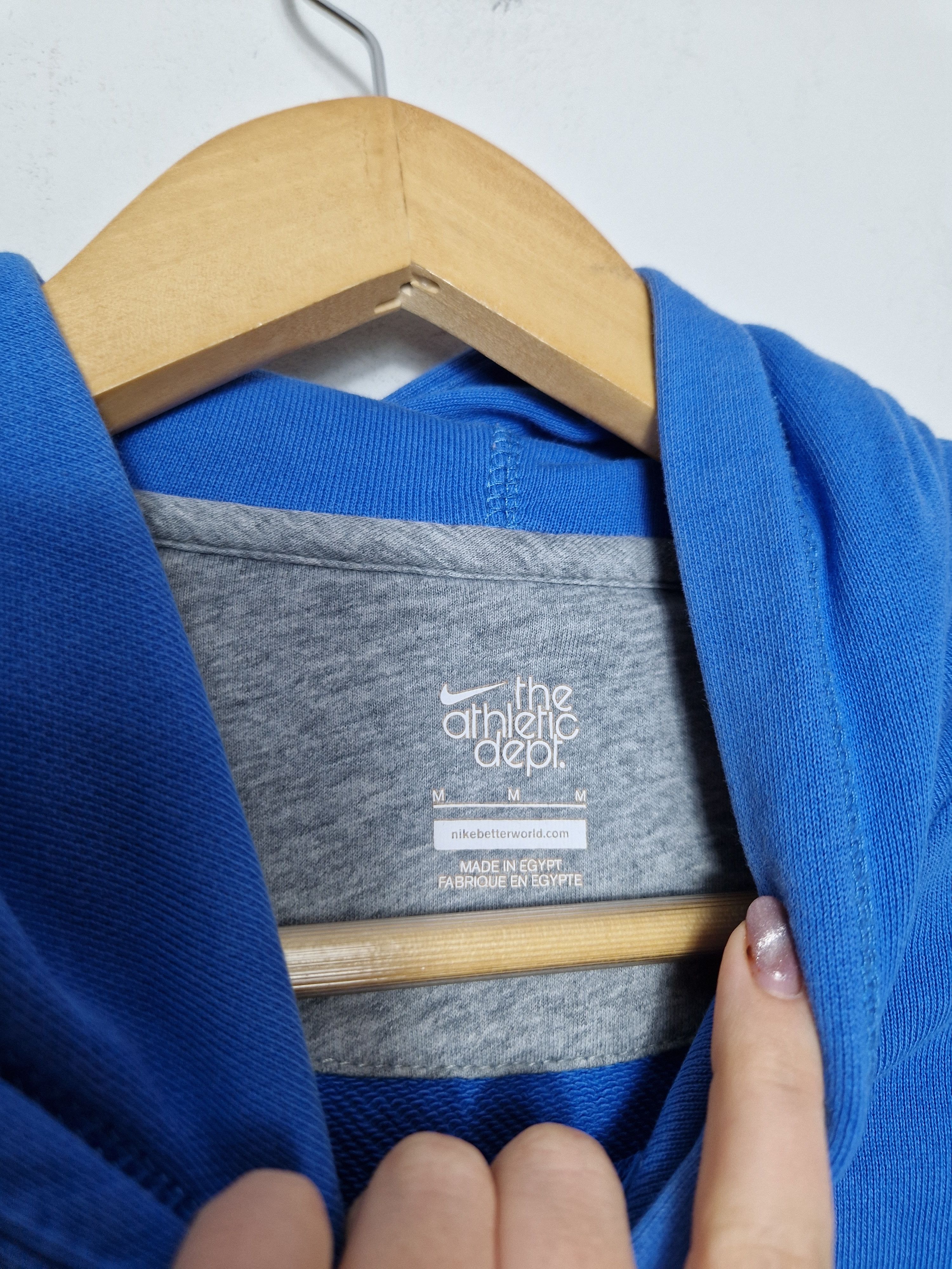Nike × Vintage Nike blue sweatshirt Size US M / EU 48-50 / 2 - 4 Thumbnail