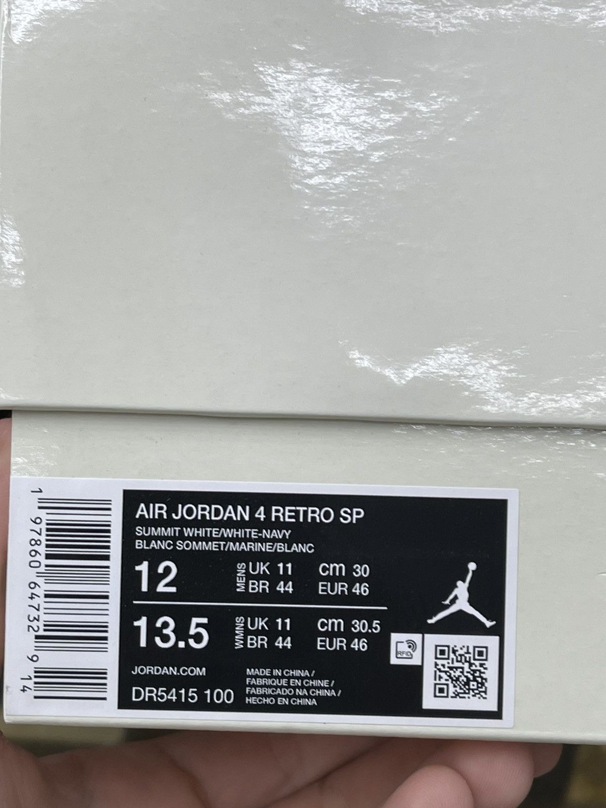 Jordan Brand Size 12 - Jordan 4 Navy Blue SB Brand New! Size US 12 / EU 45 - 11 Thumbnail