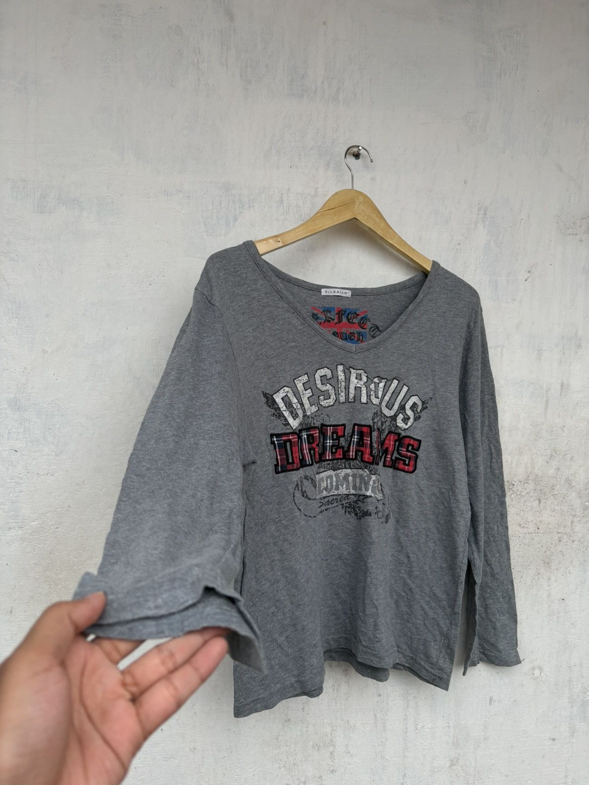 Japanese Brand Britania Flag Longsleeve Poem Japanese Brand Size US M / EU 48-50 / 2 - 4 Thumbnail