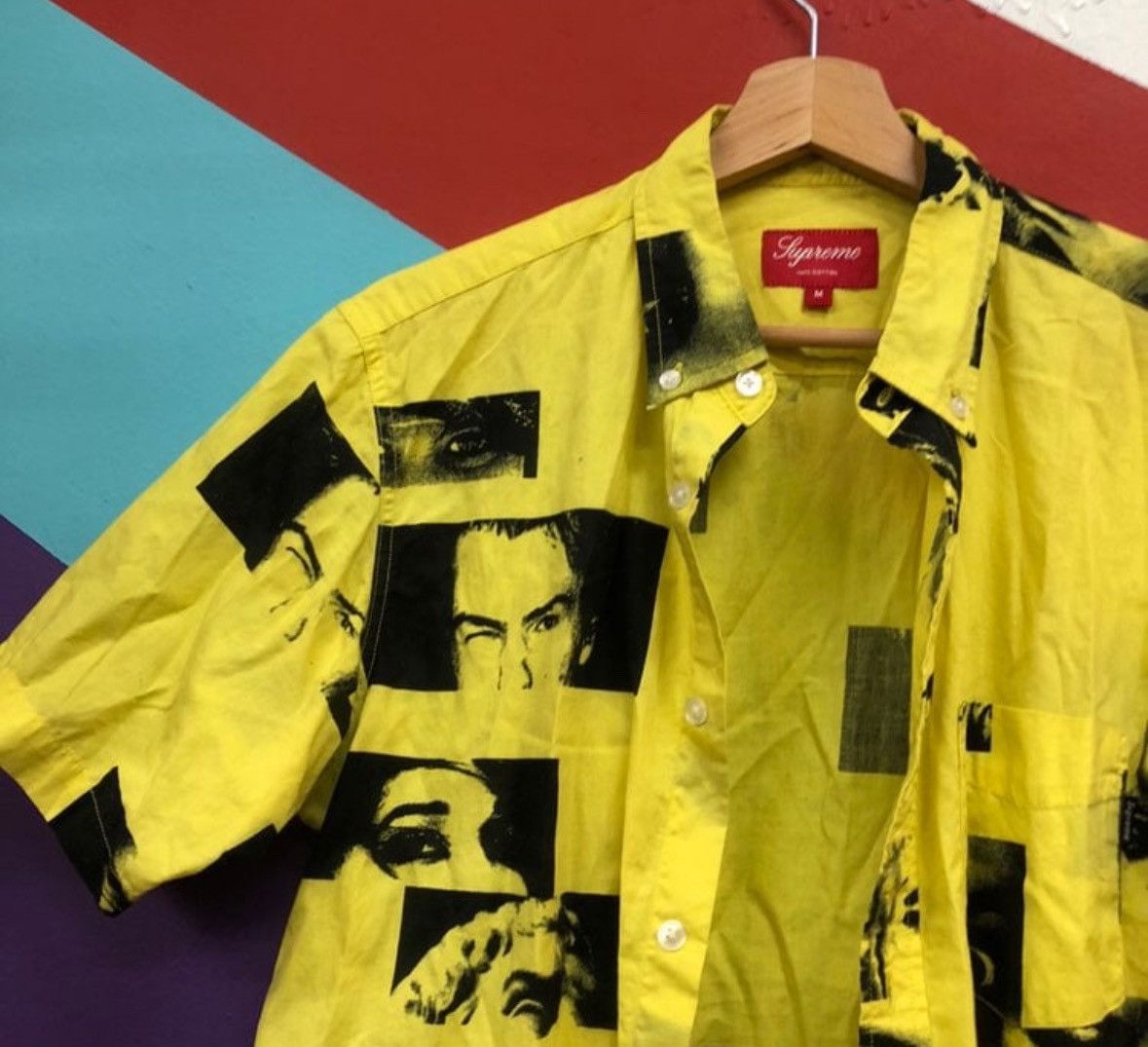 Supreme 2011 supreme eyes button up Size US M / EU 48-50 / 2 - 3 Thumbnail