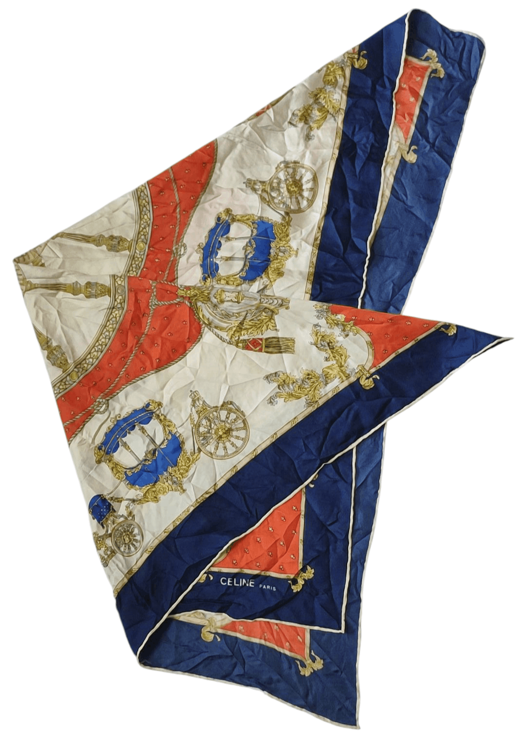 Celine Celine Paris Silk Scarves Size ONE SIZE - 2 Thumbnail