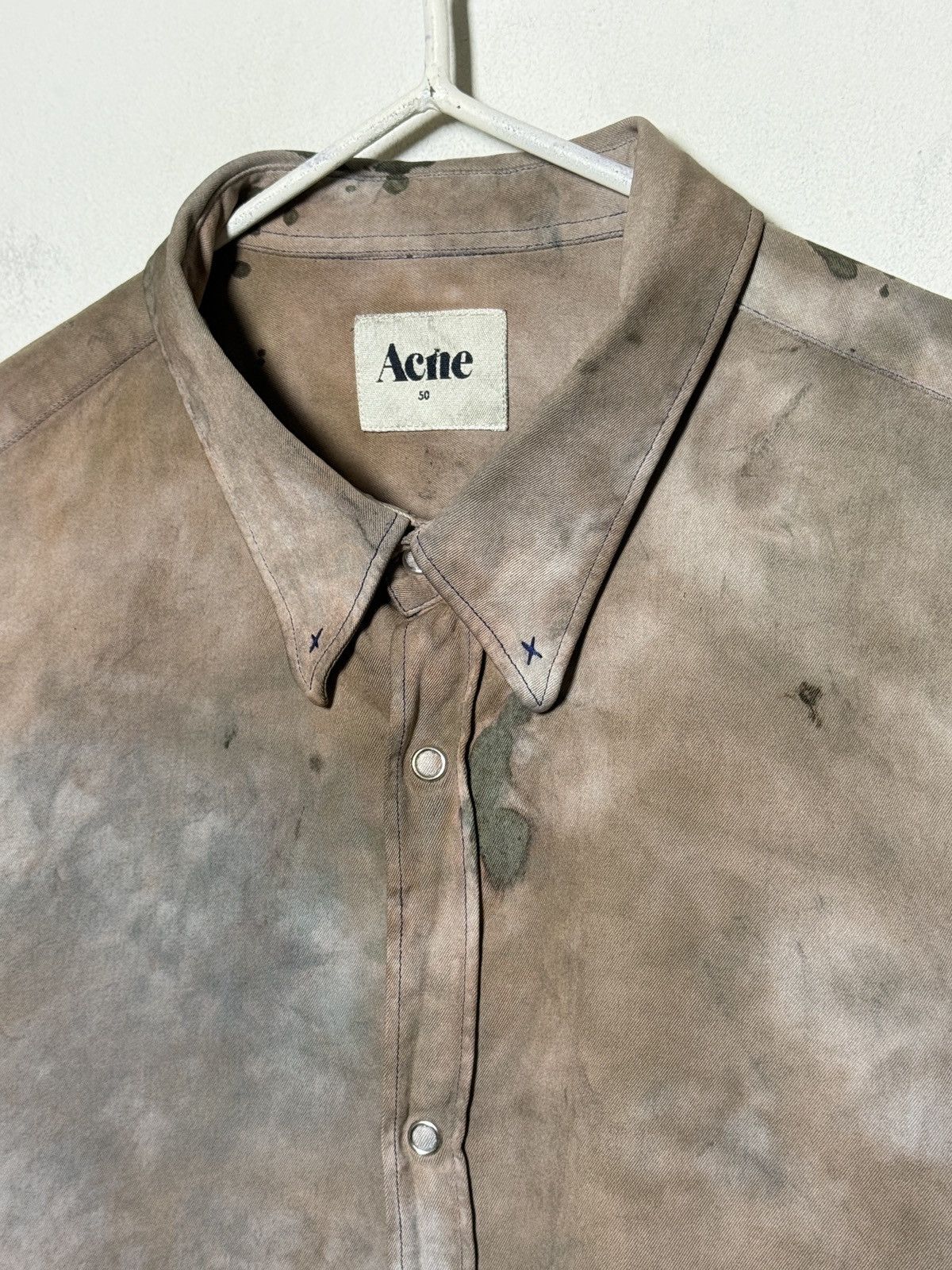 Acne Studios acne studios mechanik denim western shirt Size US M / EU 48-50 / 2 - 5 Thumbnail