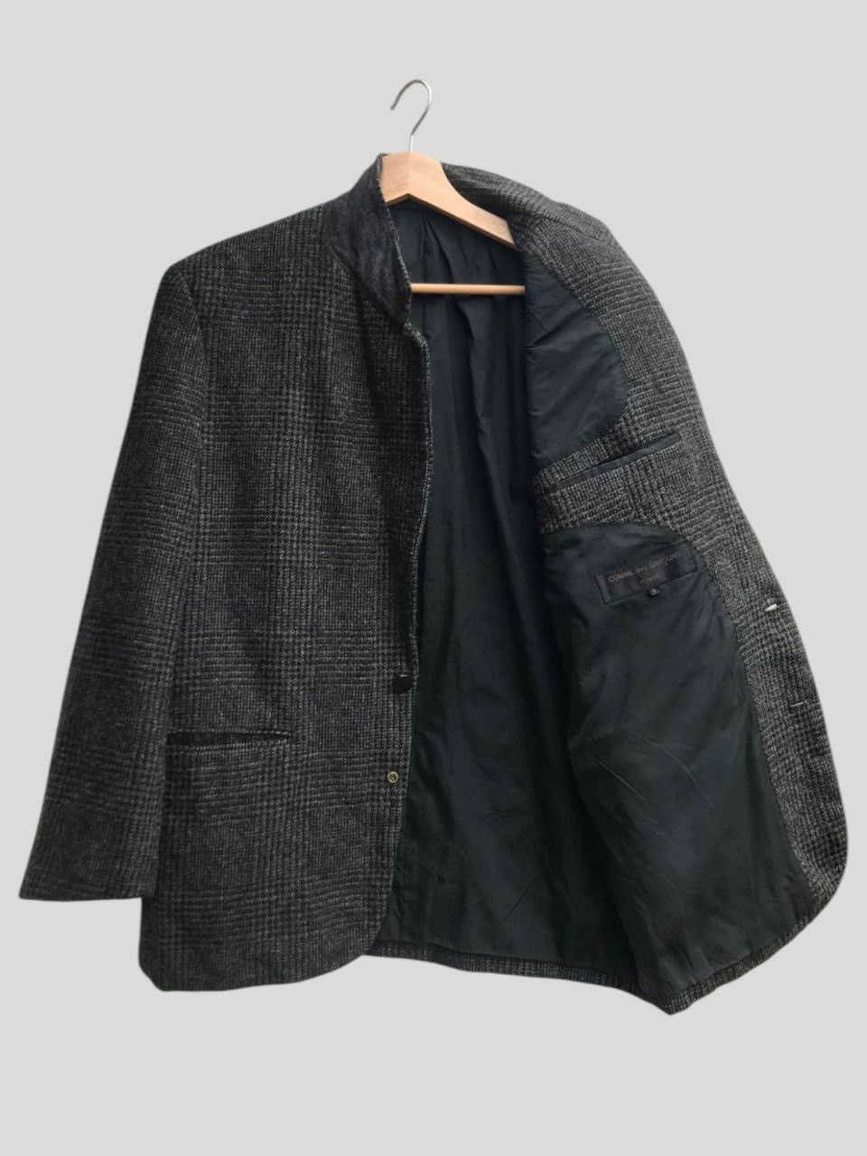 Comme des Garcons AW88 Comme des Garcons Homme Tweed Plaid Wool Coat Size US S / EU 44-46 / 1 - 4 Thumbnail